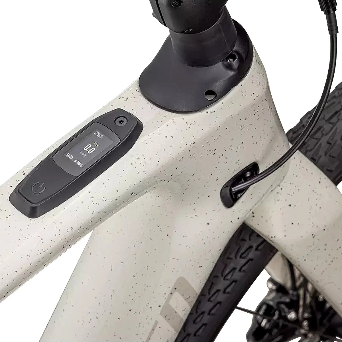 SPECIALIZED Turbo Creo 2 Expert SRAM GX Eagle AXS Gravel EBike -Gloss Black Pearl Birch Black Pearl Speckle - Image 6