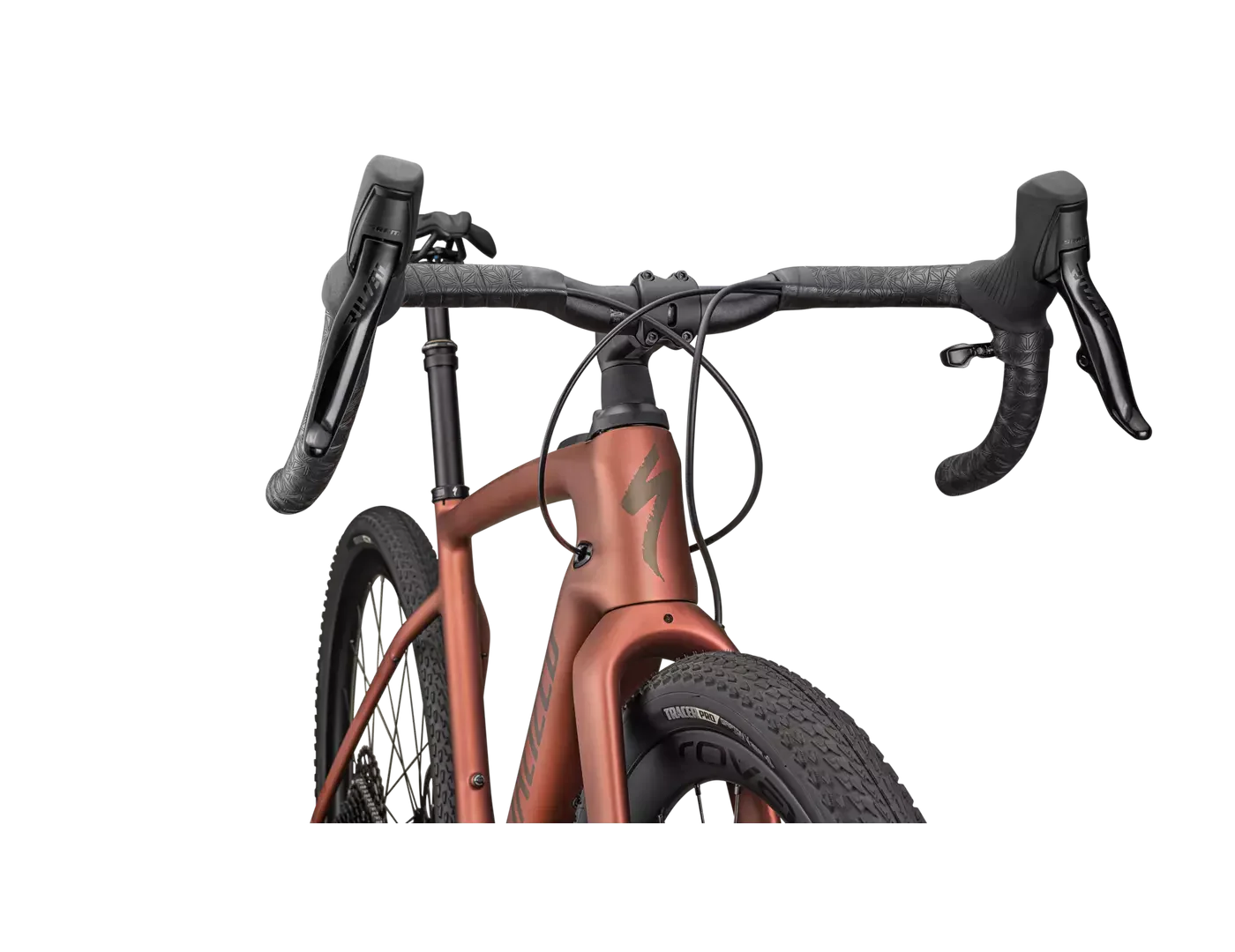 Specialized Turbo Creo SL Expert Carbon Sram GX Eagle Gravel Bike-Satin Cooper / Red Pearl / Doppio - Image 3
