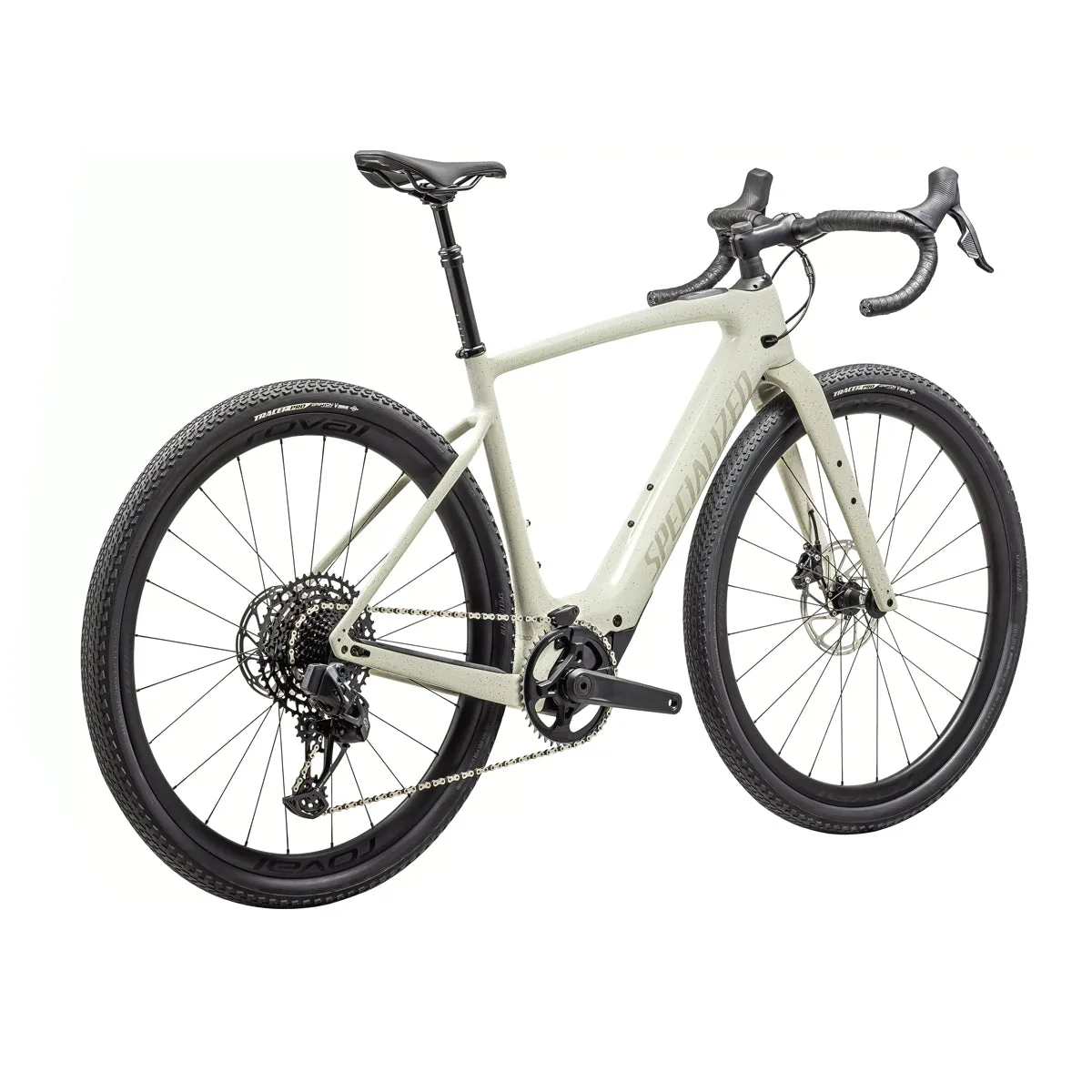 Specialized Turbo Creo SL Expert Carbon Sram GX Eagle Gravel Bike- Gloss Black Pearl/ Birch/ Black Pearl Speckle - Image 3