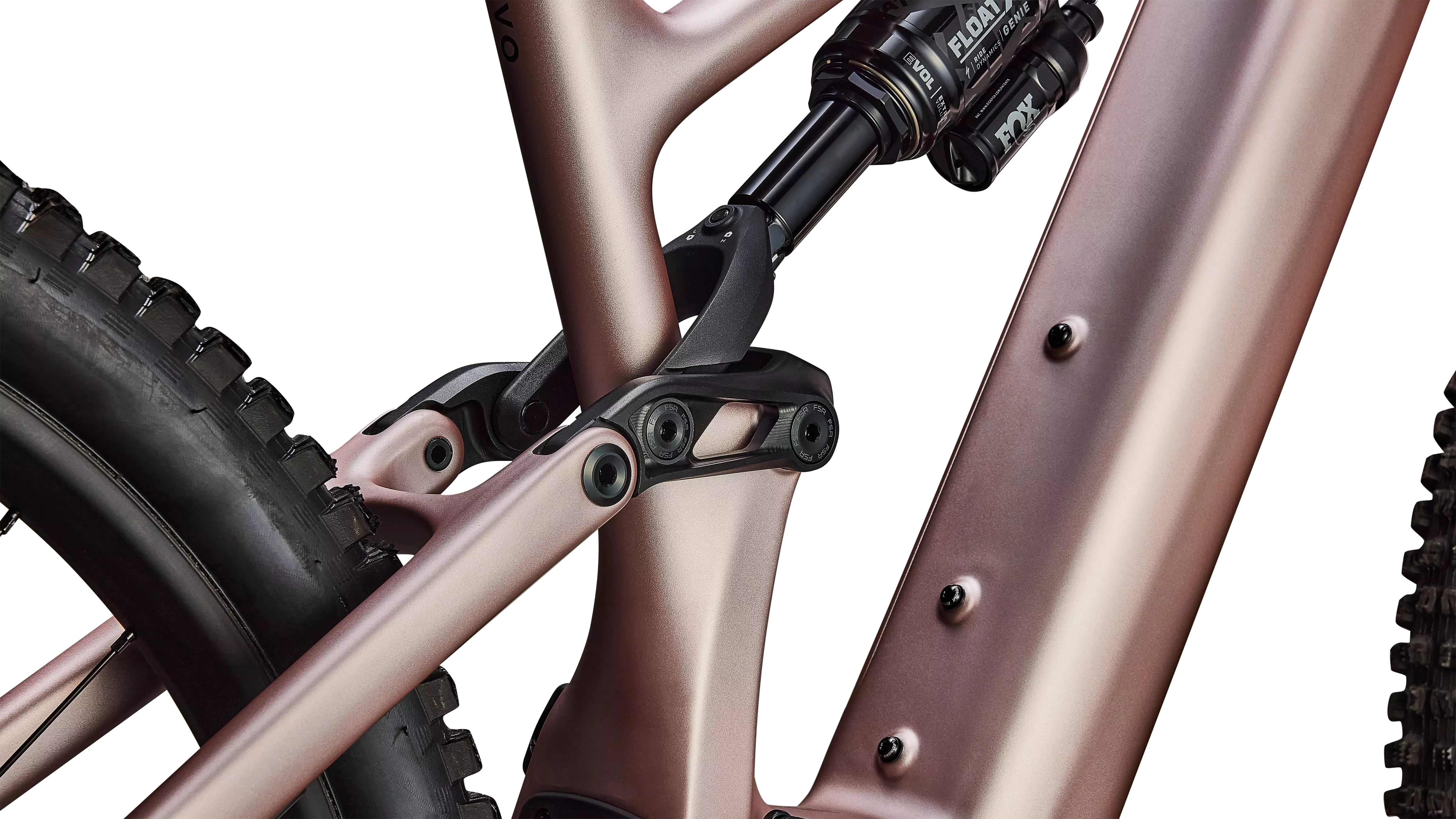 SPECIALIZED Turbo Levo 4 Comp MTB Ebike - Satin Champagne / Metallic Obsidian - Image 6