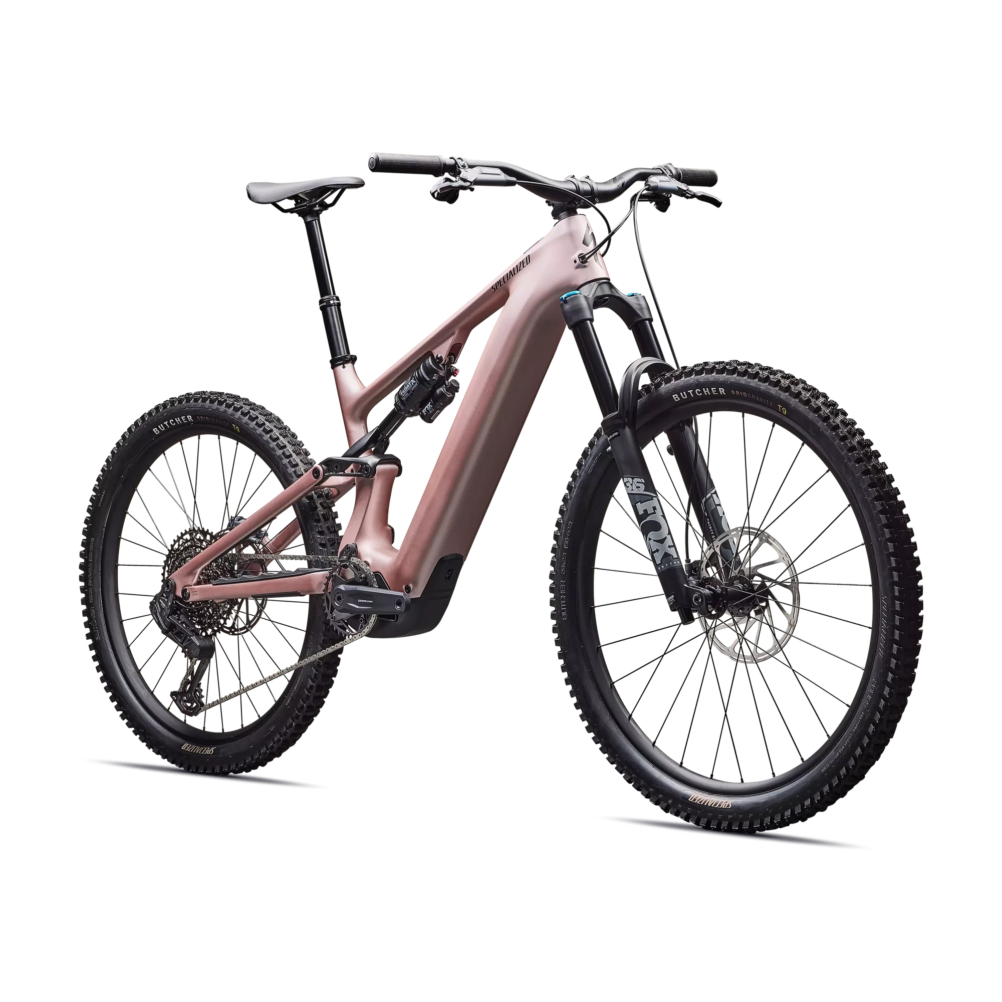 SPECIALIZED Turbo Levo 4 Comp MTB Ebike - Satin Champagne / Metallic Obsidian - Image 7