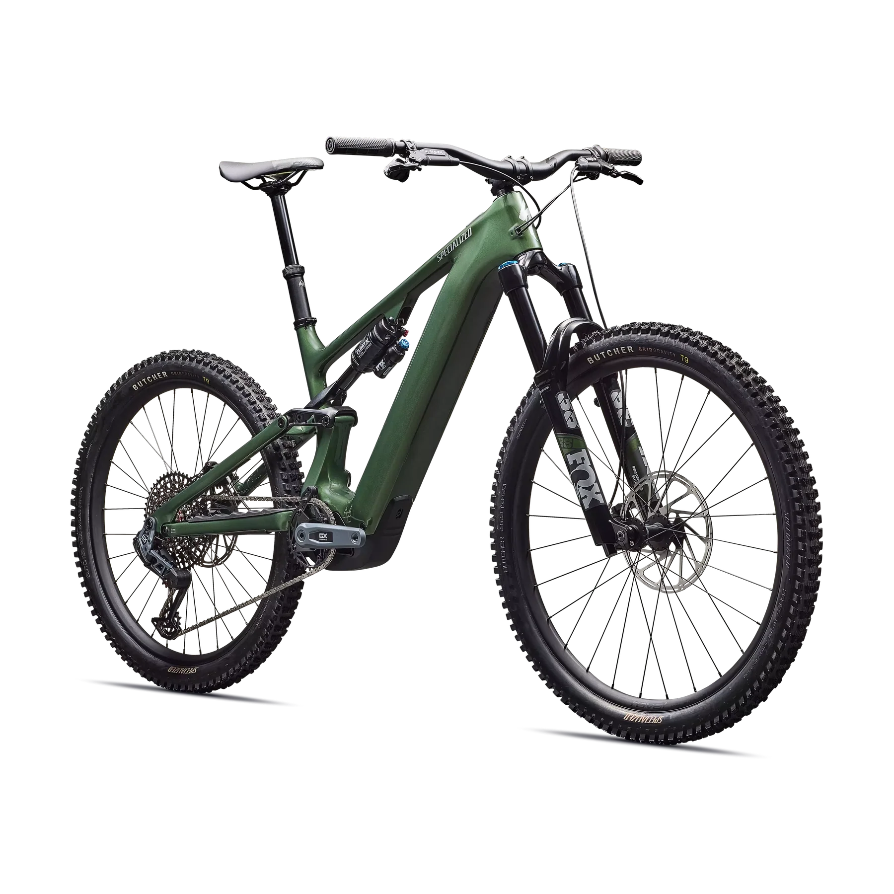 SPECIALIZED Turbo Levo 4 Expert MTB Ebike - Gloss Cypress Metallic / Silver Dust - Image 2