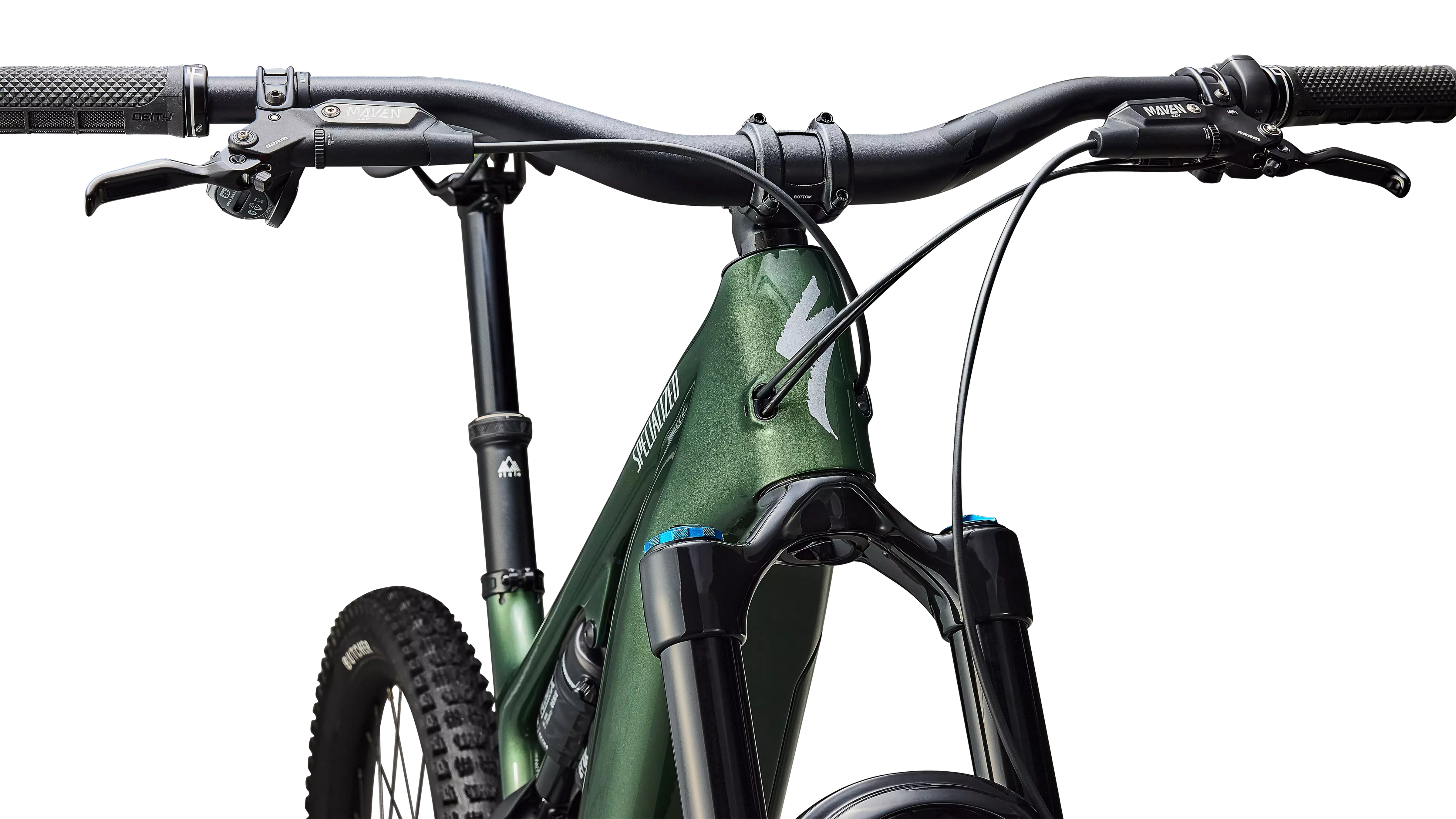 SPECIALIZED Turbo Levo 4 Expert MTB Ebike - Gloss Cypress Metallic / Silver Dust - Image 3