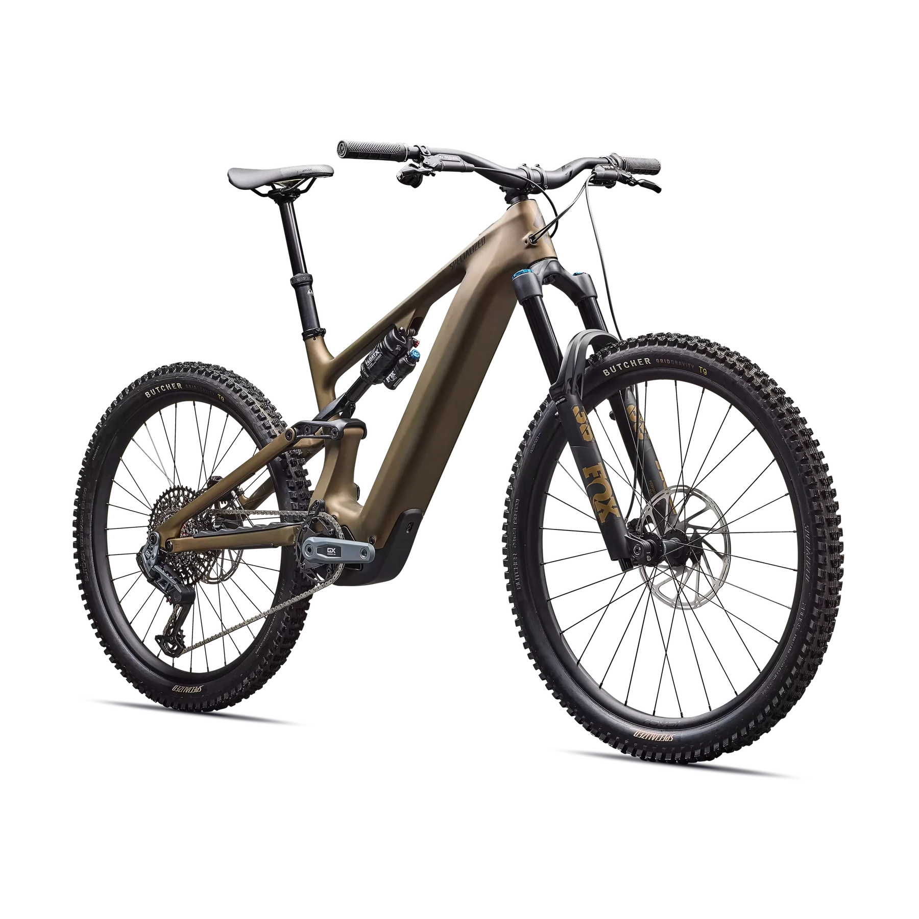 SPECIALIZED Turbo Levo 4 Expert MTB Ebike - Satin Burnt Gold Metallic / Doppio - Image 2