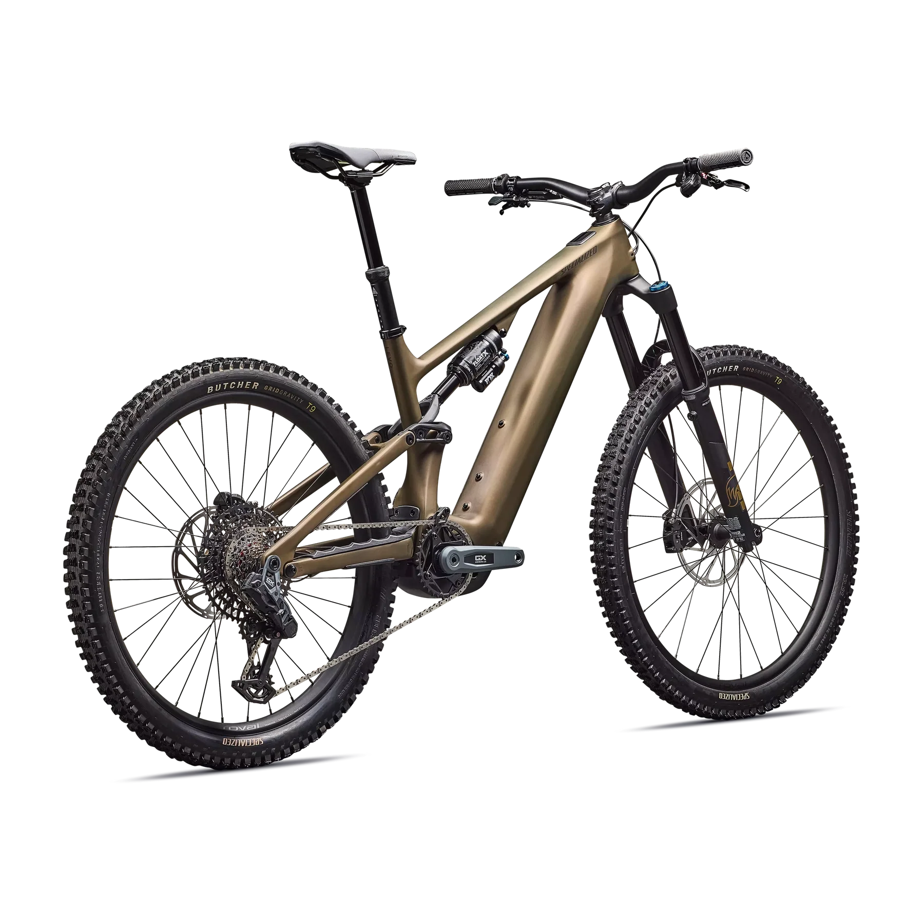SPECIALIZED Turbo Levo 4 Expert MTB Ebike - Satin Burnt Gold Metallic / Doppio - Image 3