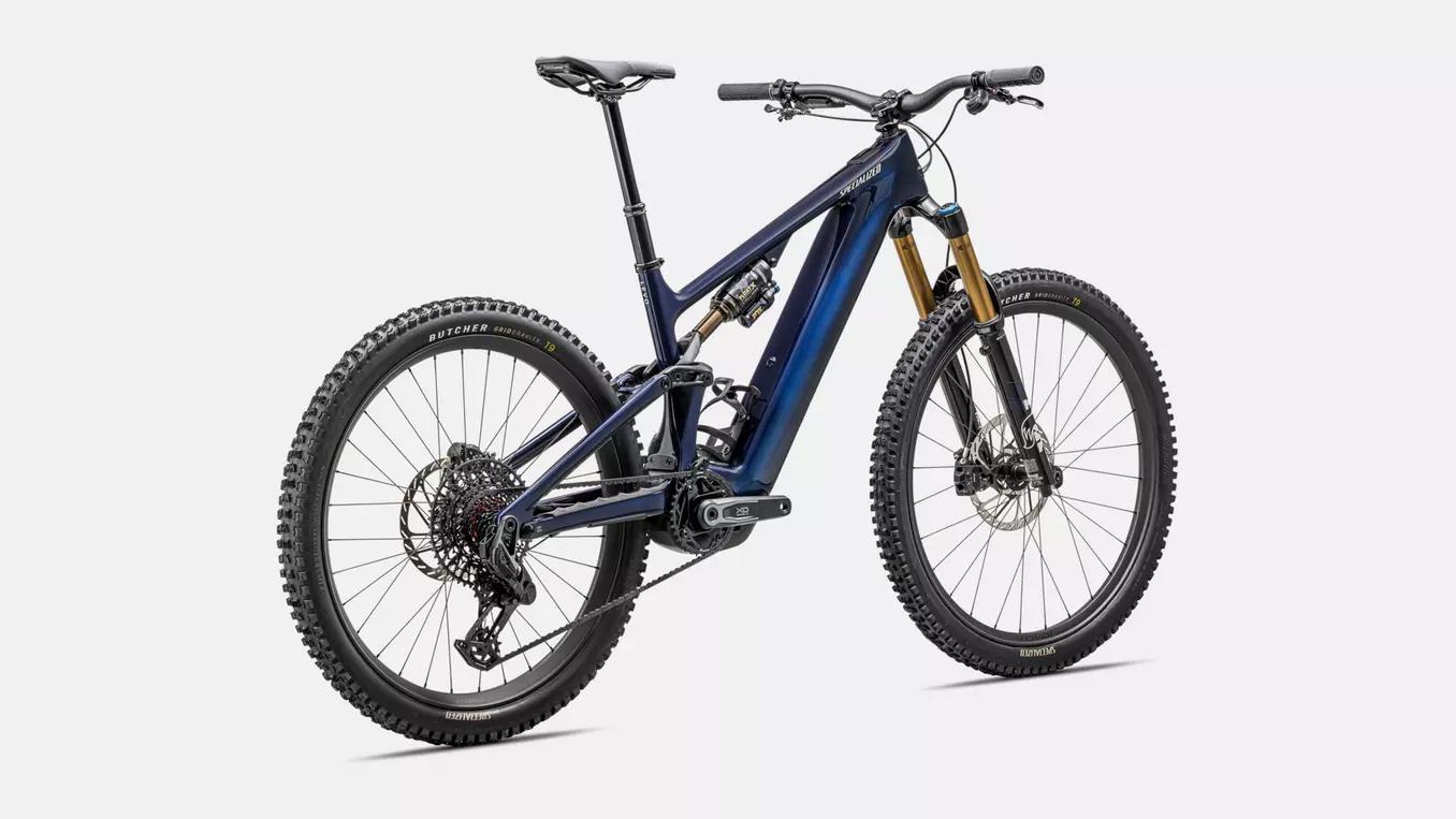 SPECIALIZED Turbo Levo 4 Pro MTB Ebike - Gloss Blue Onyx / Dark Navy / Birch - Image 6