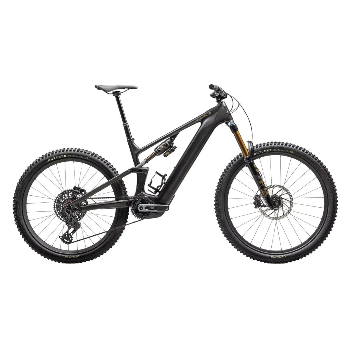 SPECIALIZED Turbo Levo 4 Pro MTB Ebike - Gloss Metallic Obsidian / Burnt Gold Metallic