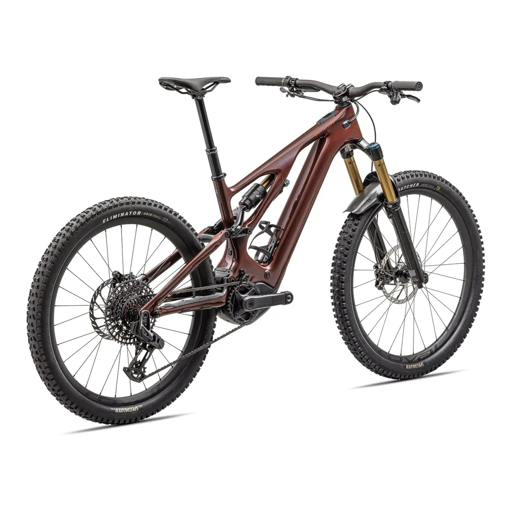 SPECIALIZED Turbo Levo Pro Carbon Complete MTB Ebike - GLOSS RUSTED RED / SATIN REDWOOD - Image 3