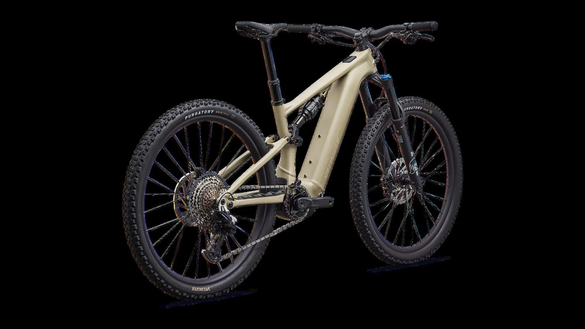 SPECIALIZED Turbo Levo R Comp Alloy MTB Ebike - Satin East Sierras / Sandstone Metallic - Image 3