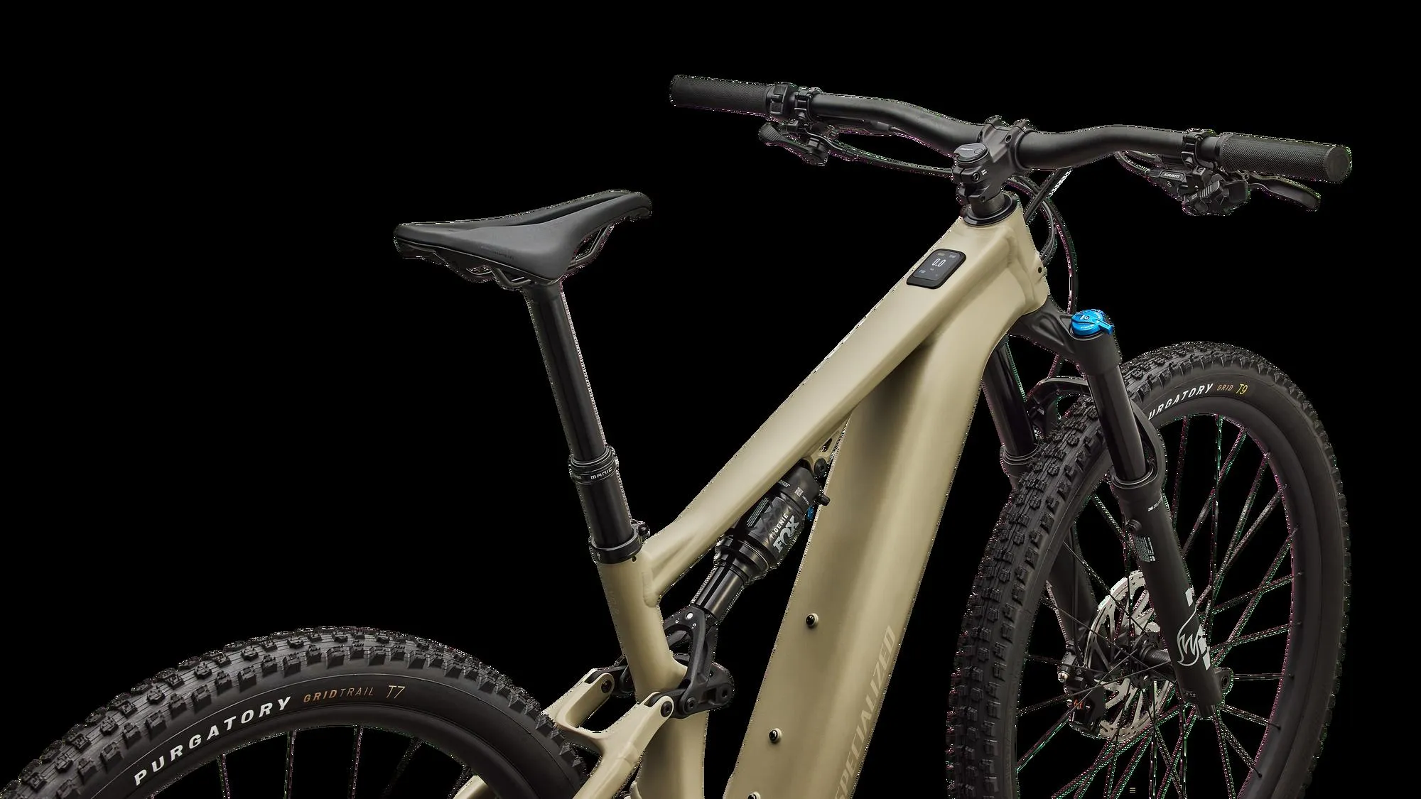 SPECIALIZED Turbo Levo R Comp Alloy MTB Ebike - Satin East Sierras / Sandstone Metallic - Image 4