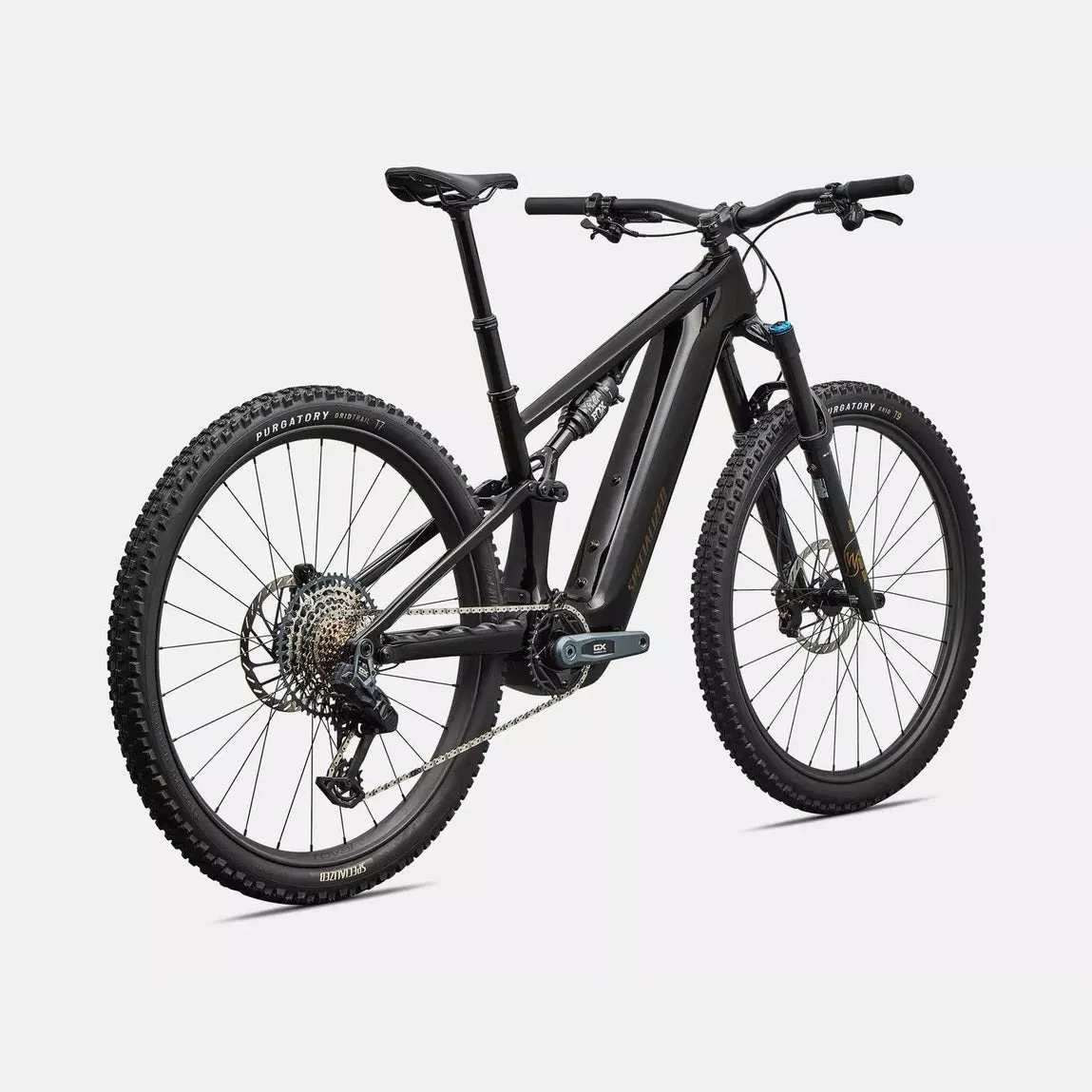 SPECIALIZED Turbo Levo R Expert - Gloss Carbon / Burnt Gold Metallic - Image 3
