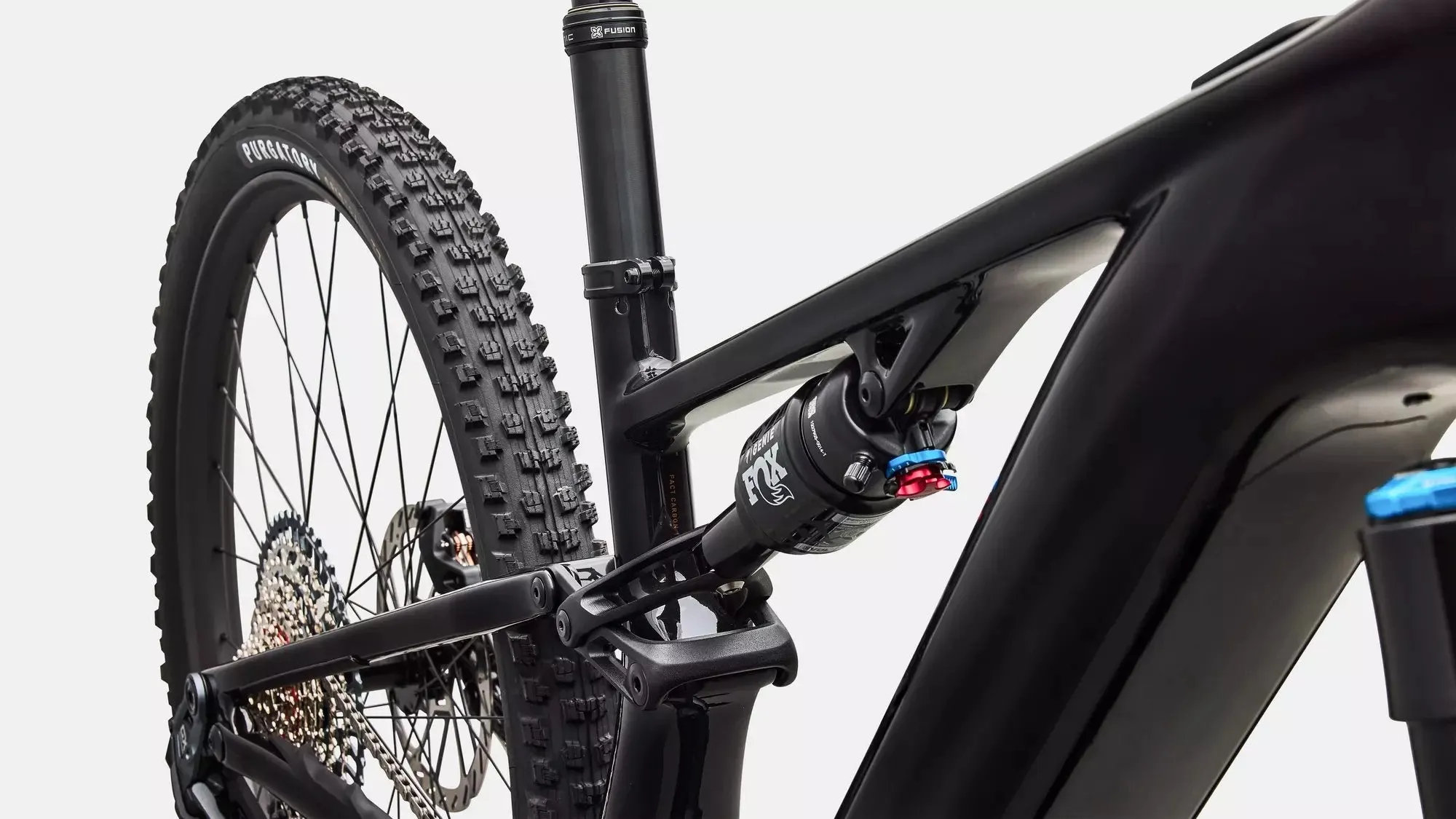 SPECIALIZED Turbo Levo R Expert - Gloss Carbon / Burnt Gold Metallic - Image 6