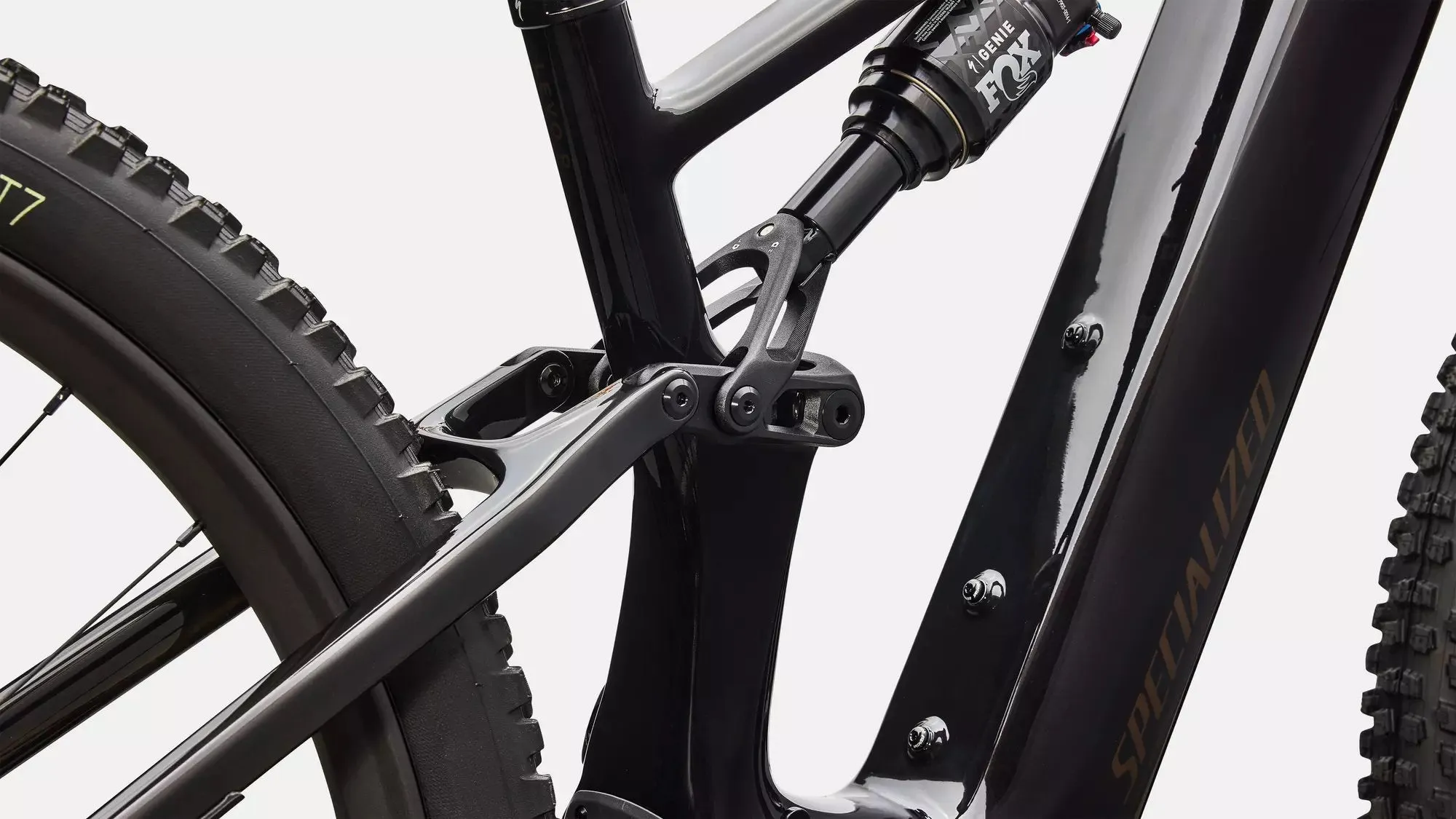SPECIALIZED Turbo Levo R Expert - Gloss Carbon / Burnt Gold Metallic - Image 8
