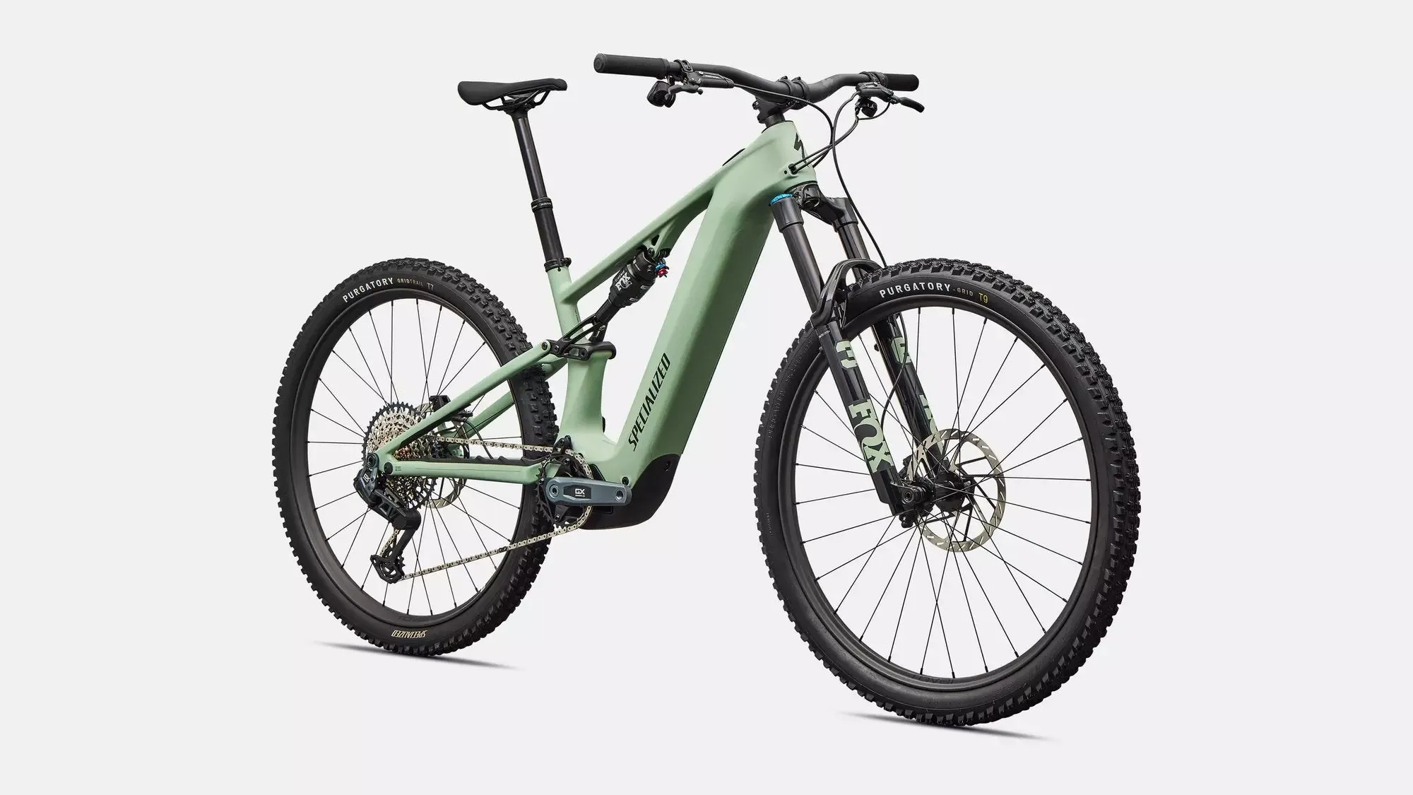 SPECIALIZED Turbo Levo R Expert - Satin Pistachio / Dark Moss Green - Image 2