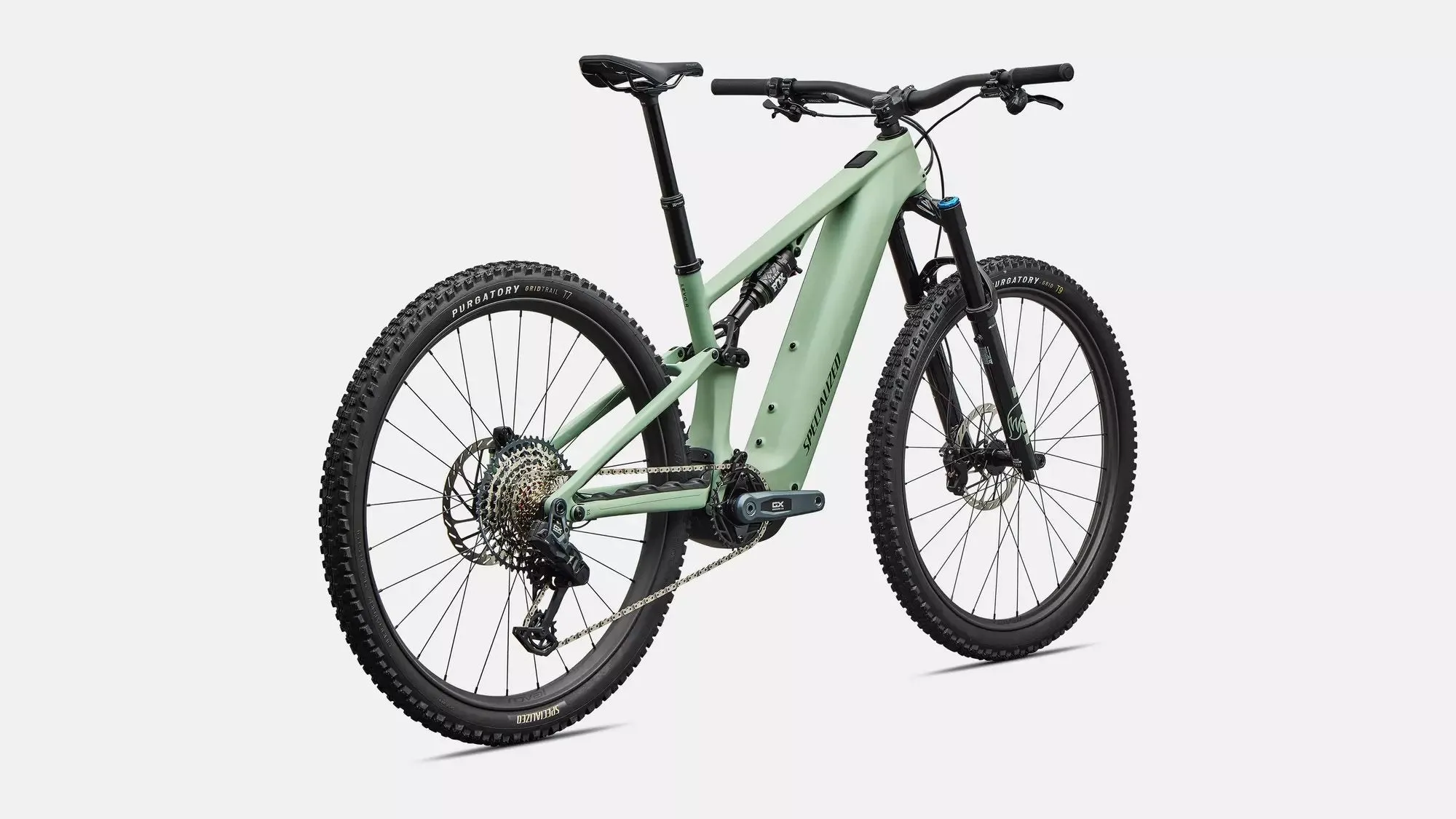 SPECIALIZED Turbo Levo R Expert - Satin Pistachio / Dark Moss Green - Image 3