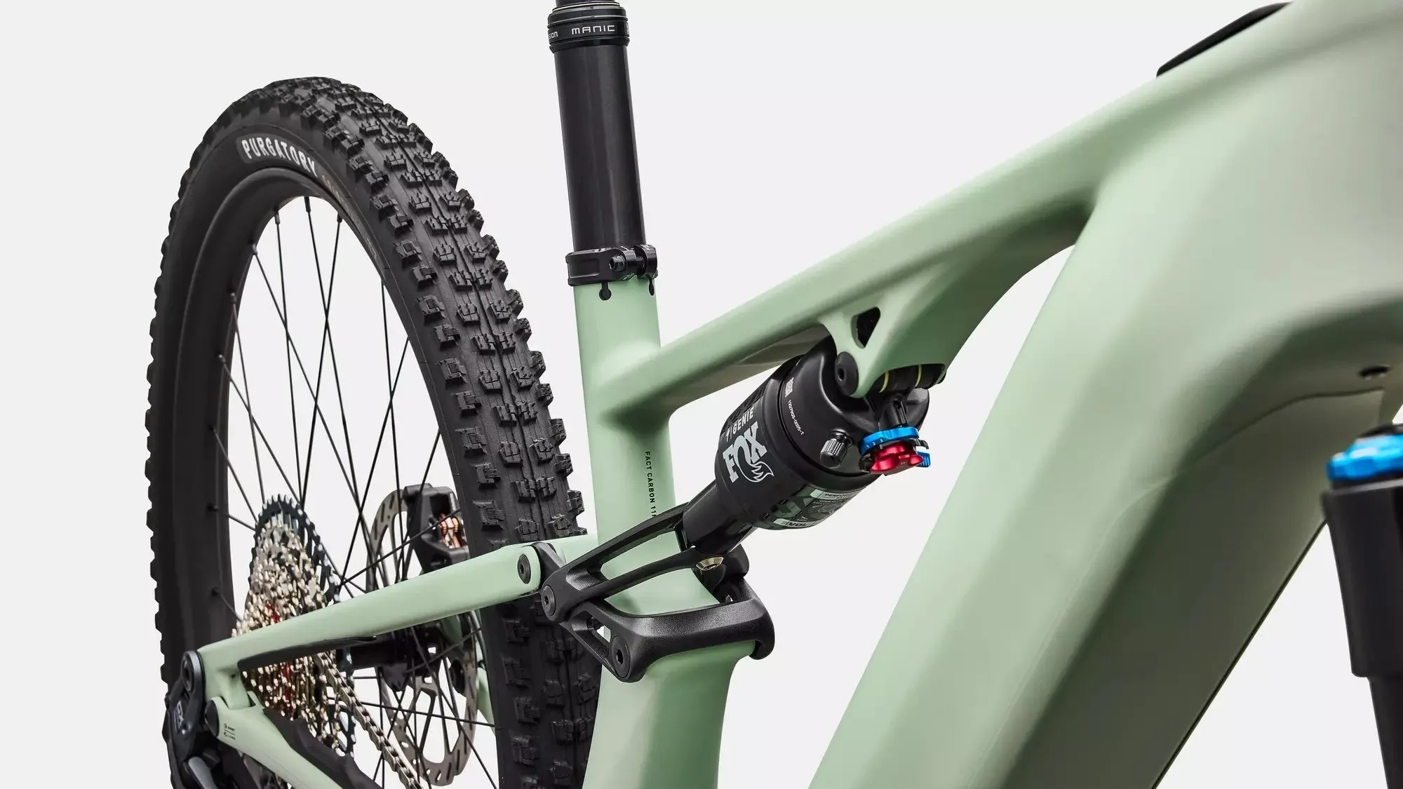 SPECIALIZED Turbo Levo R Expert - Satin Pistachio / Dark Moss Green - Image 6