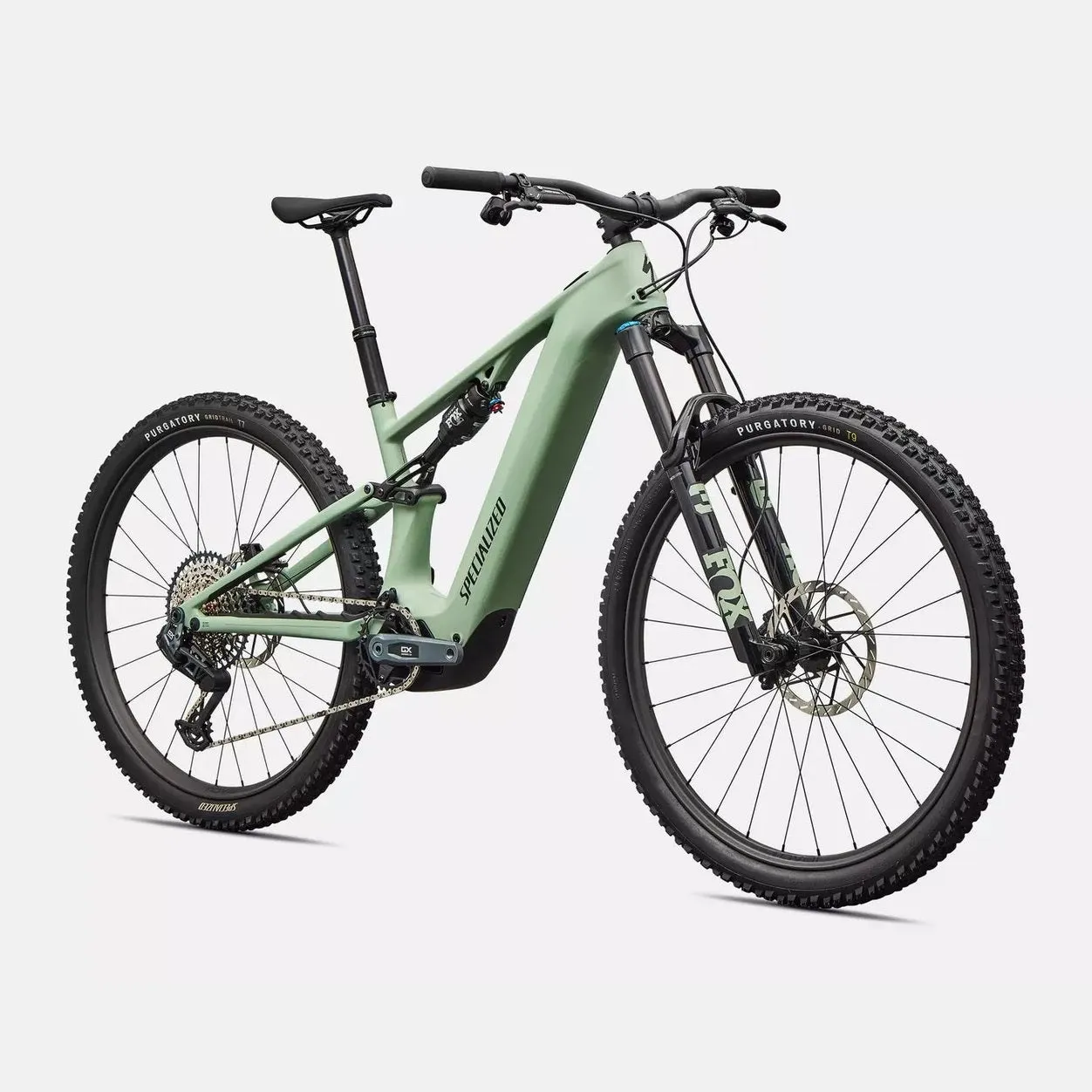 SPECIALIZED Turbo Levo R Expert - Satin Pistachio / Dark Moss Green - Image 2
