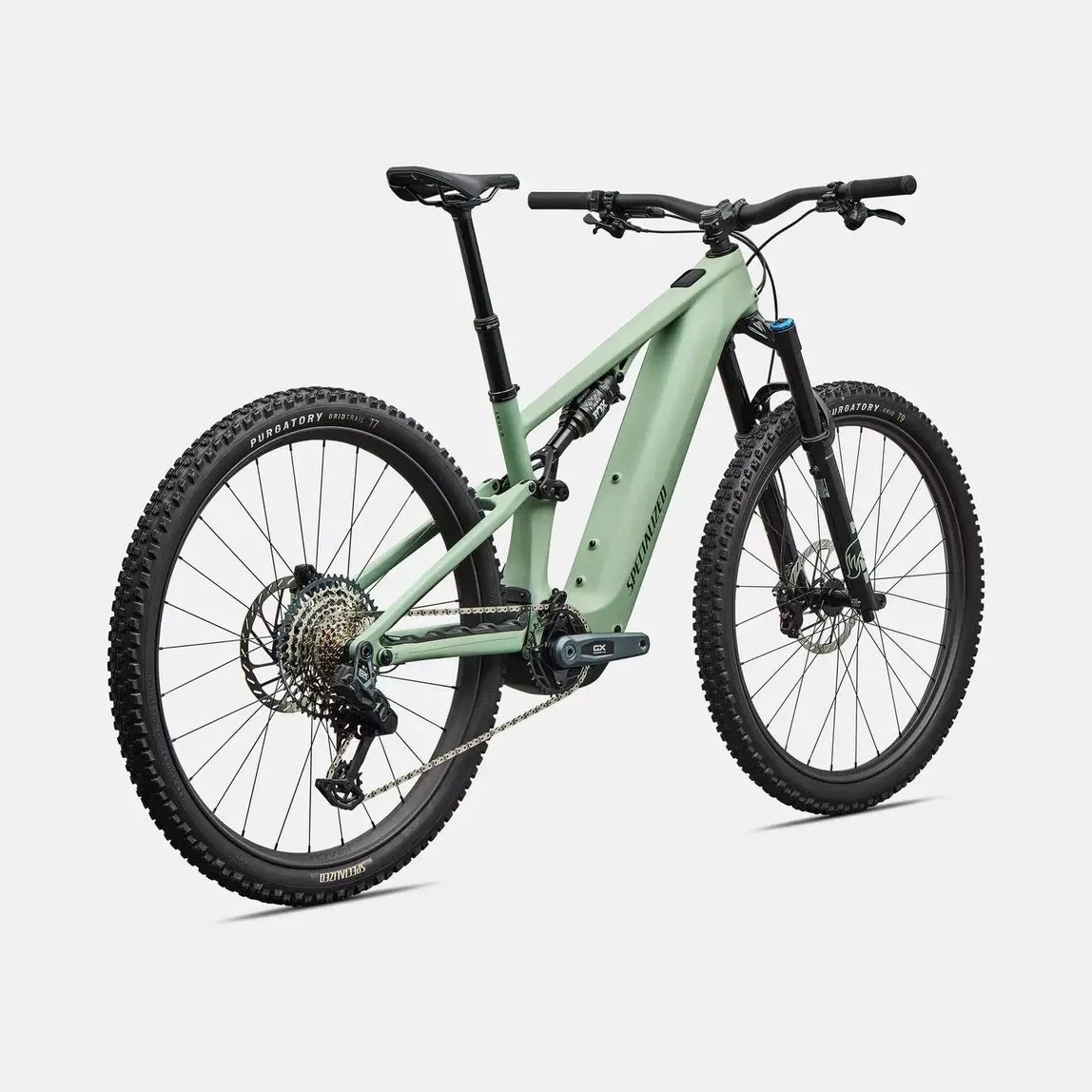 SPECIALIZED Turbo Levo R Expert - Satin Pistachio / Dark Moss Green - Image 3