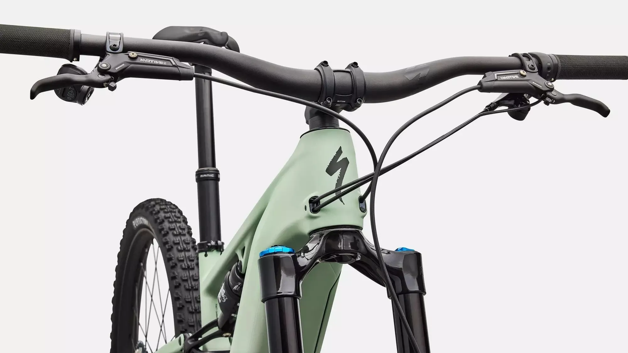SPECIALIZED Turbo Levo R Expert - Satin Pistachio / Dark Moss Green - Image 5