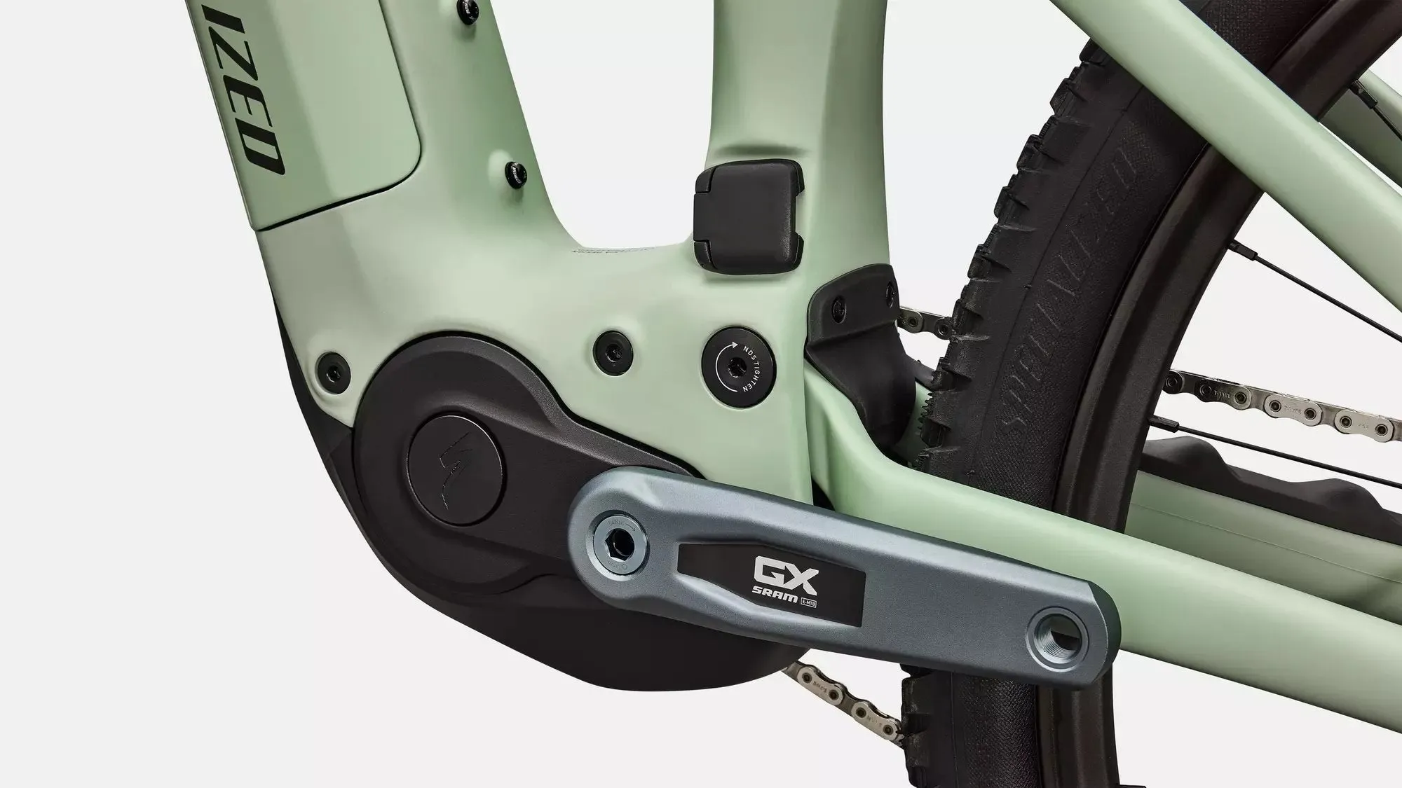 SPECIALIZED Turbo Levo R Expert - Satin Pistachio / Dark Moss Green - Image 7