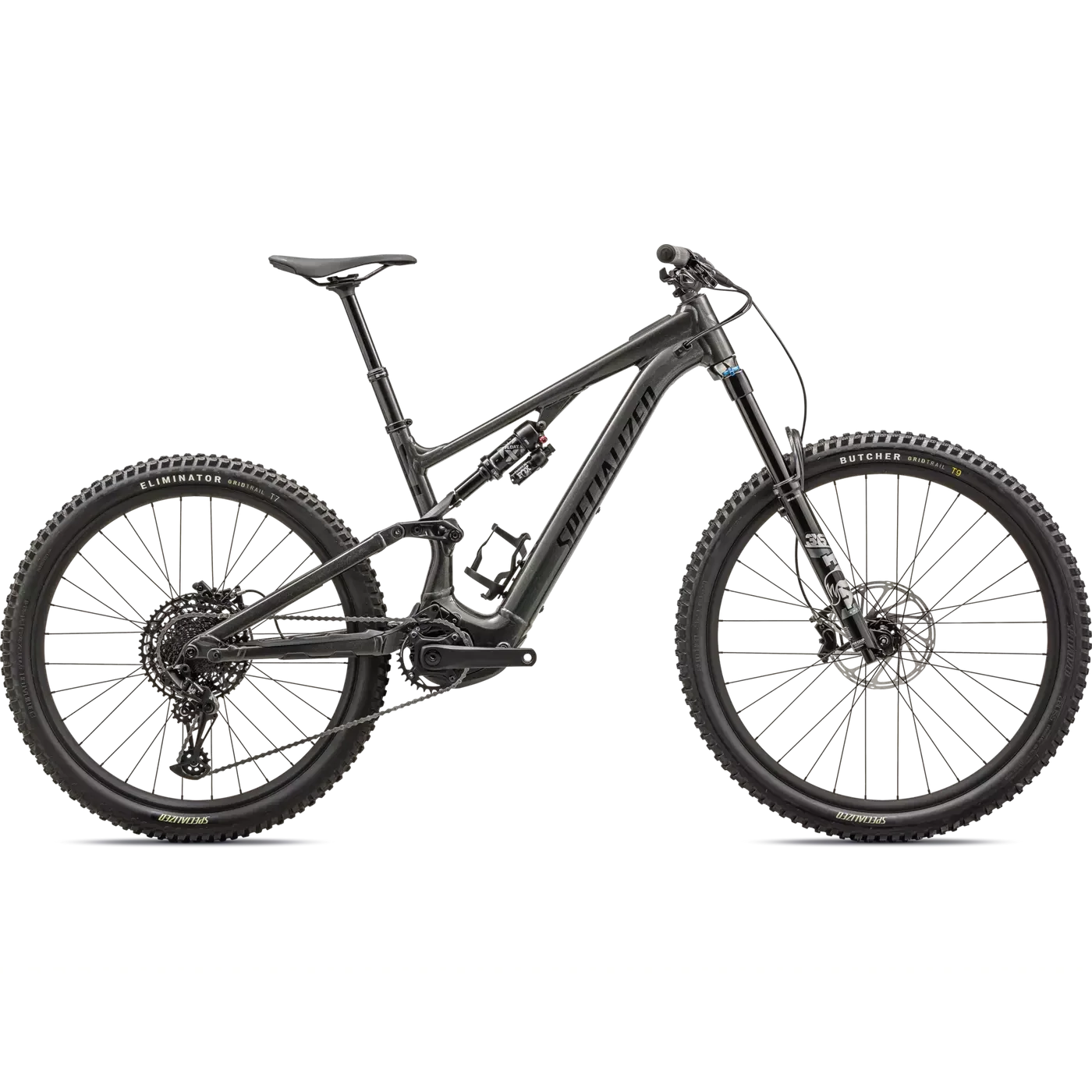 Specialized Turbo Levo SL Comp Alloy Complete MTB Ebike - GLOSS CHARCOAL / SILVER DUST / BLACK