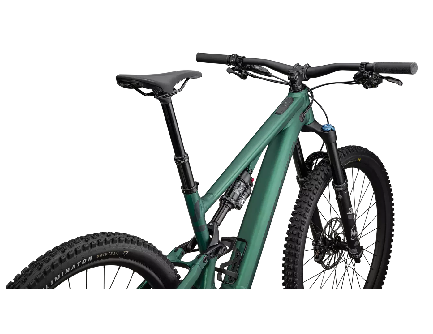 Specialized Turbo Levo SL Comp Alloy Complete MTB Ebike - SATIN PINE GREEN / FOREST GREEN - Image 3