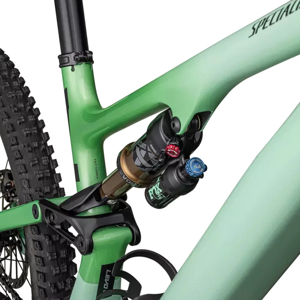 SPECIALIZED Turbo Levo SL Pro Carbon Complete MTB EBike - Gloss Oasis / Oasis Tint Over Silver / Satin Black / Silverdust - Image 4