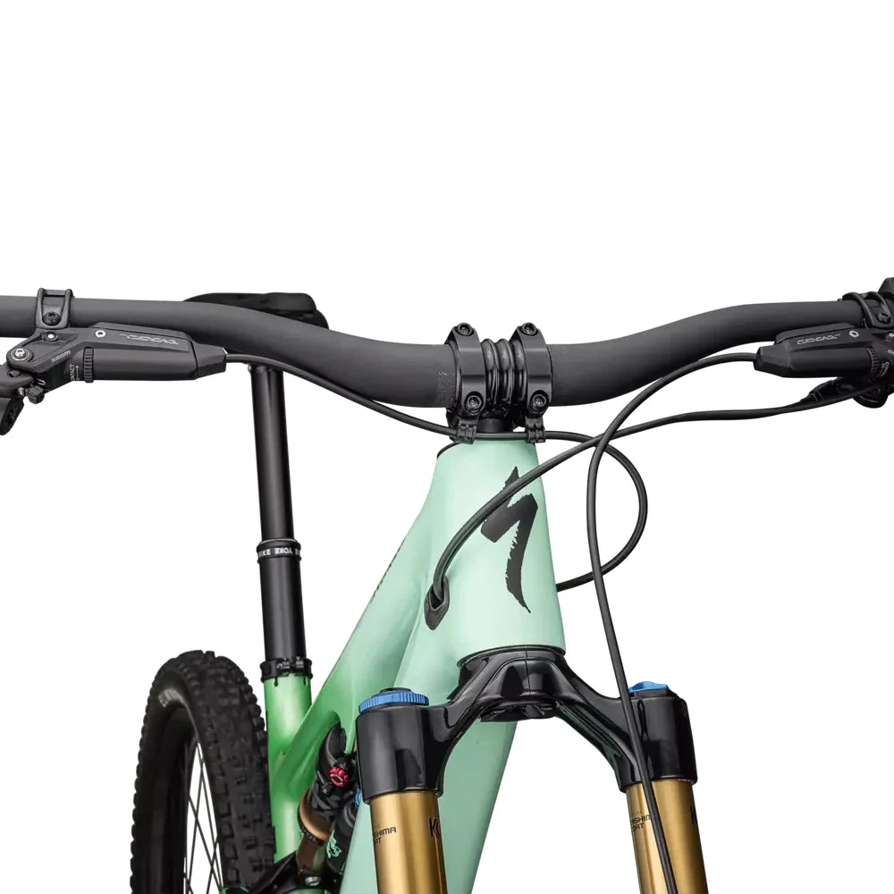 SPECIALIZED Turbo Levo SL Pro Carbon Complete MTB EBike - Gloss Oasis / Oasis Tint Over Silver / Satin Black / Silverdust - Image 5