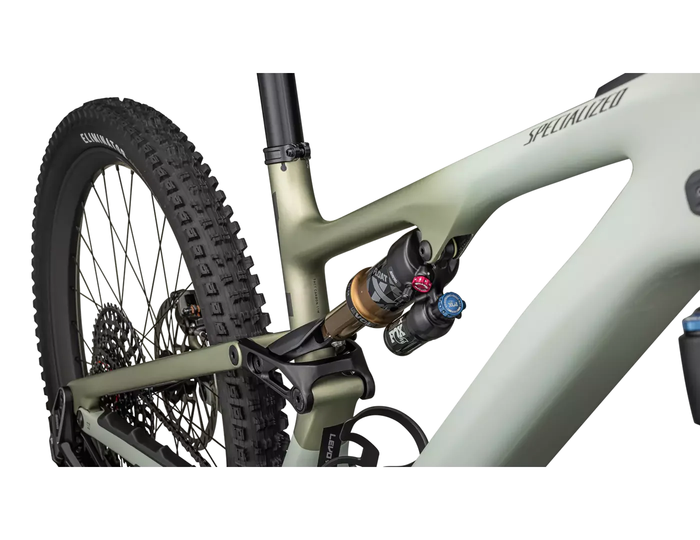 SPECIALIZED Turbo Levo SL Pro Carbon Complete MTB Ebike - SATIN SPRUCE / SPRUCE / SMOKE - Image 3
