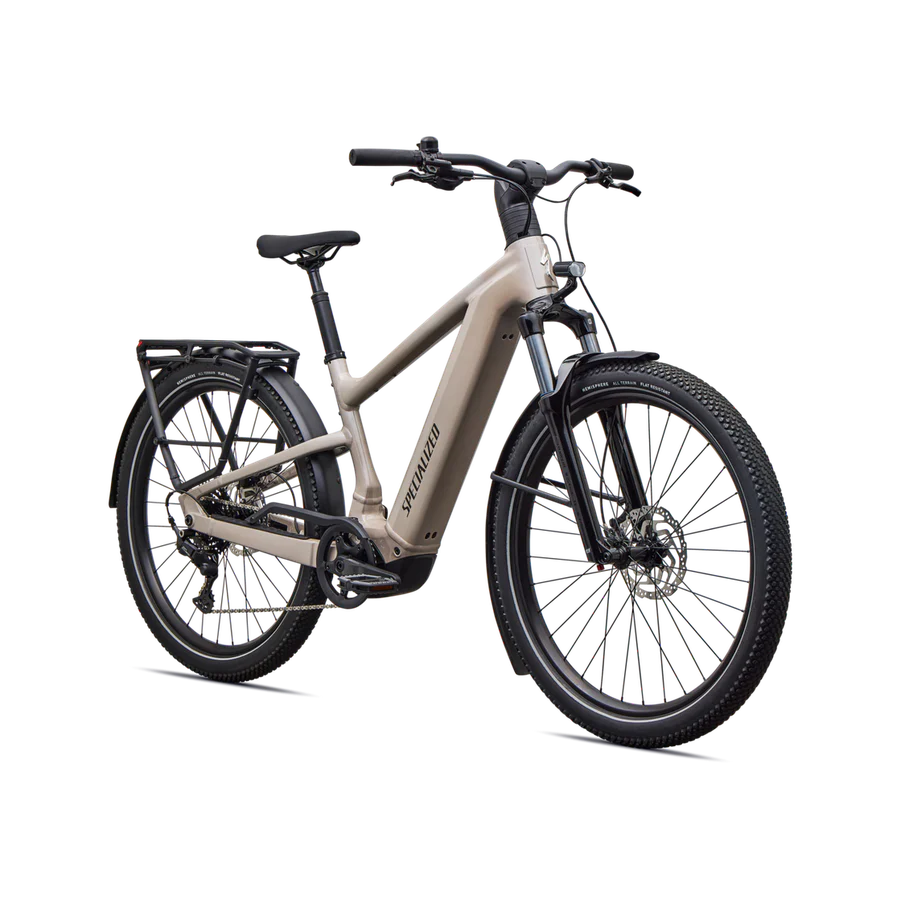 SPECIALIZED Turbo Vado 3 4.0 Ebike - GLOSS SANDSTONE METALLIC / WARM SMOKE METALLIC - Image 2