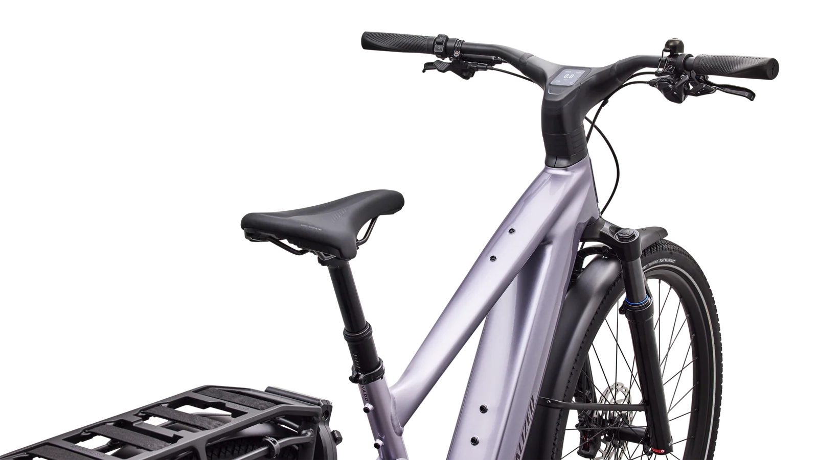 SPECIALIZED Turbo Vado 3 5.0 Ebike - GLOSS AMETHYST FROST METALLIC / BORDEAUX METALLIC - Image 4