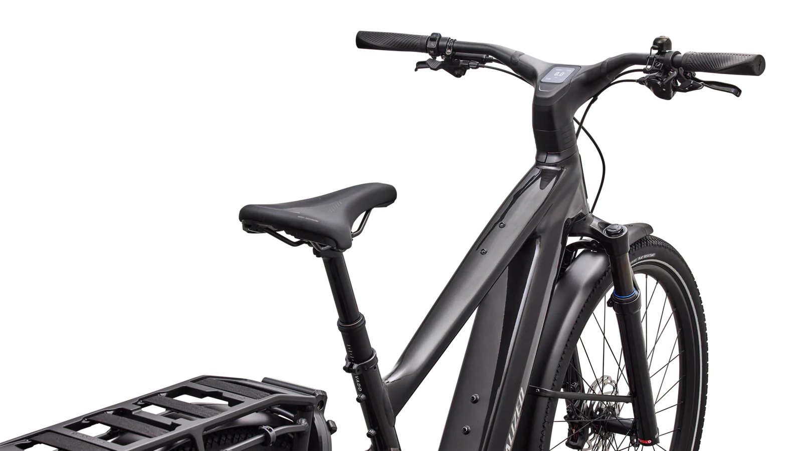 SPECIALIZED Turbo Vado 3 5.0 Ebike - GLOSS METALLIC OBSIDIAN / DOLOMITE METALLIC - Image 4
