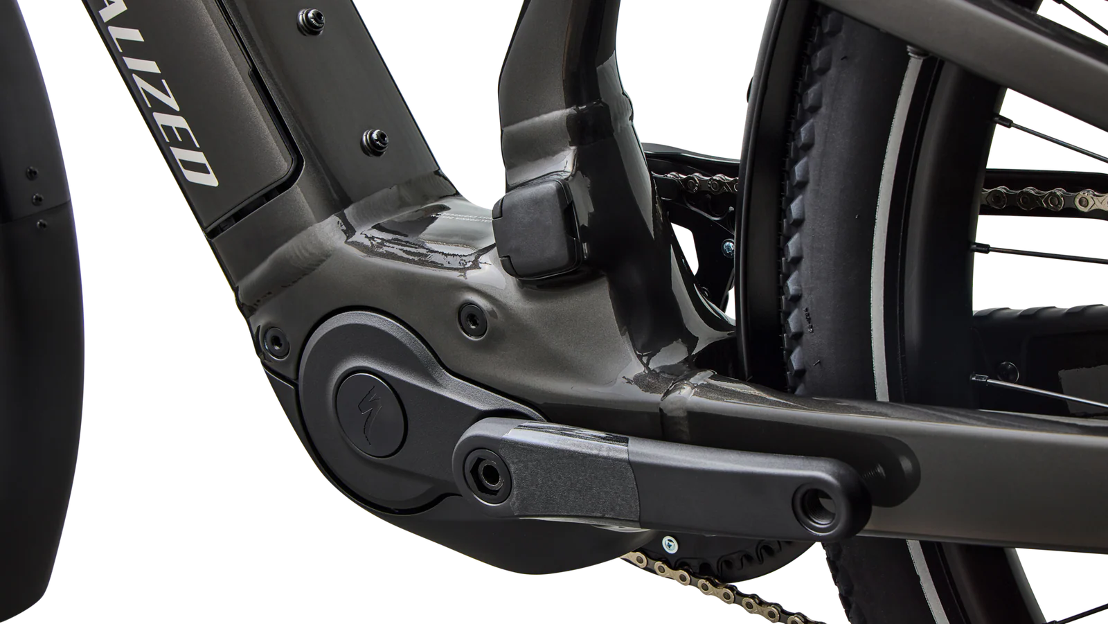 SPECIALIZED Turbo Vado 3 5.0 Ebike - GLOSS METALLIC OBSIDIAN / DOLOMITE METALLIC - Image 7