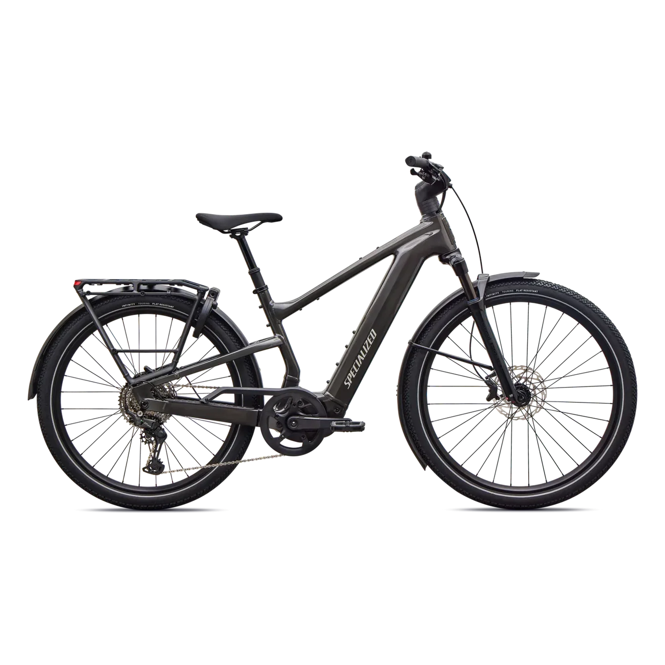 SPECIALIZED Turbo Vado 3 5.0 Ebike - GLOSS METALLIC OBSIDIAN / DOLOMITE METALLIC - Image 8