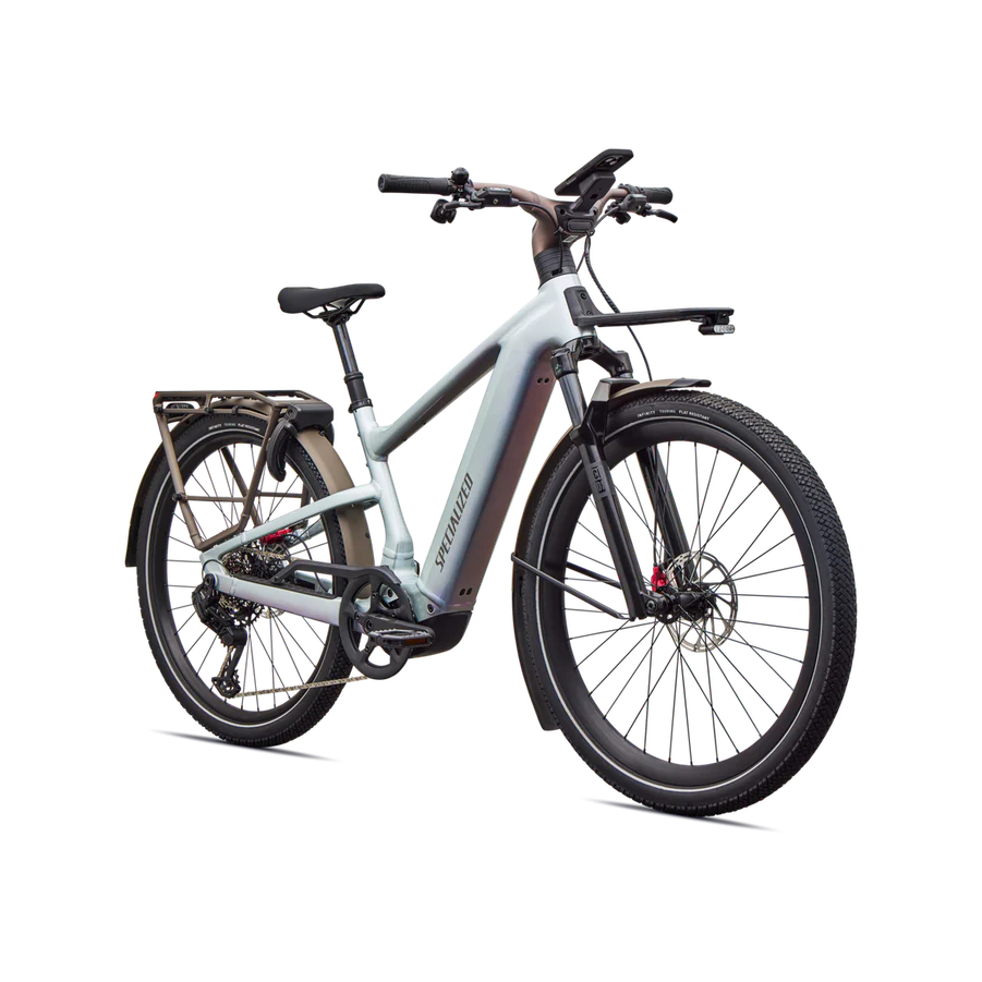 SPECIALIZED Turbo Vado 3 6.0 Ebike - GLOSS AGAVE GREY / BLACK PEARL - Image 2