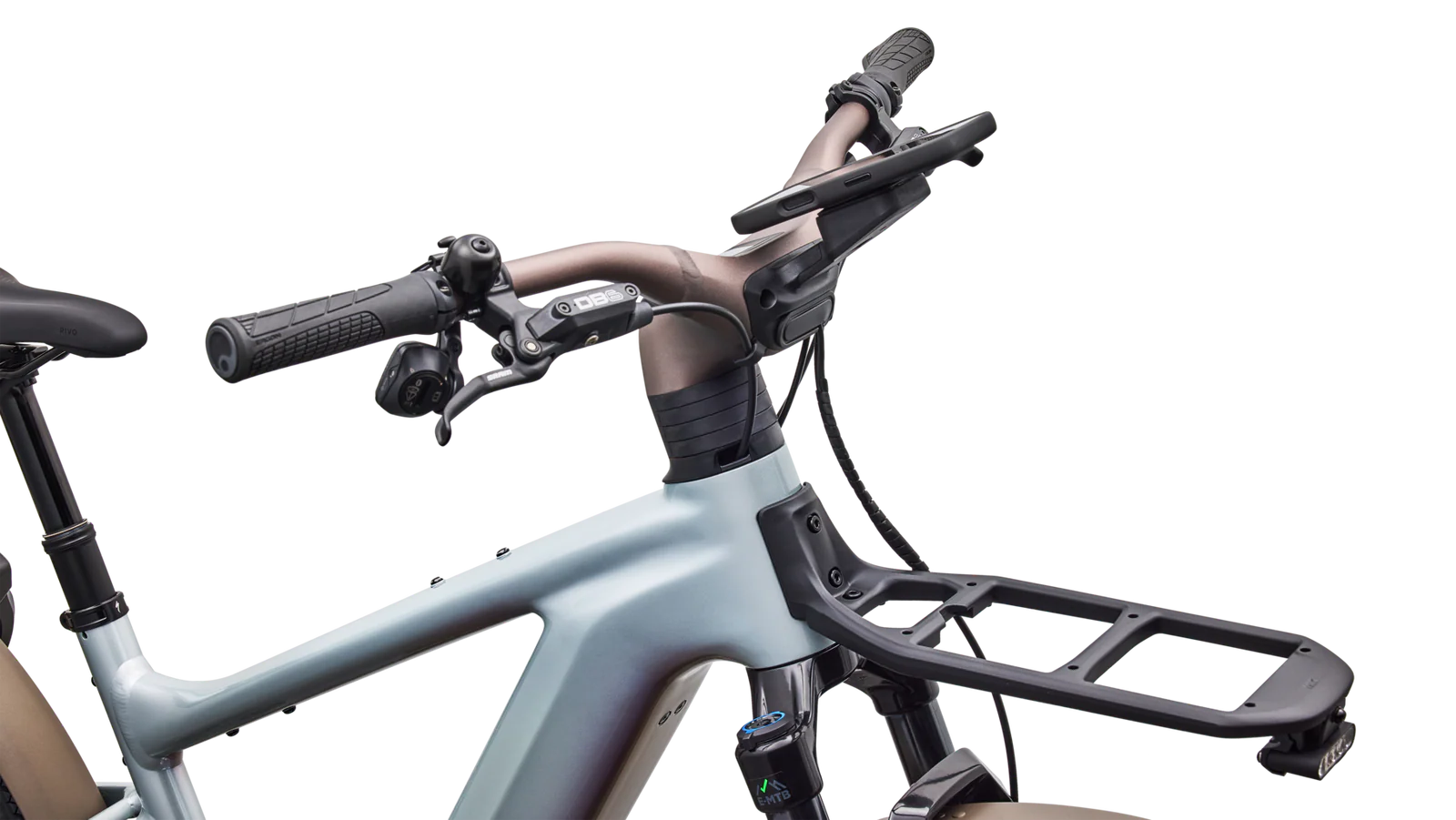 SPECIALIZED Turbo Vado 3 6.0 Ebike - GLOSS AGAVE GREY / BLACK PEARL - Image 5