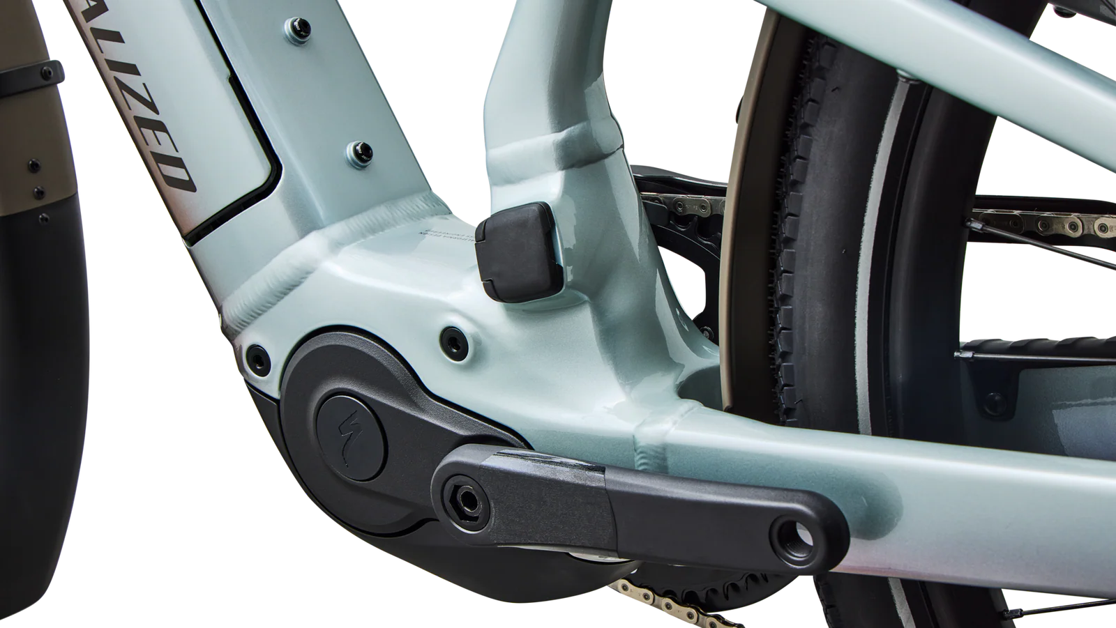 SPECIALIZED Turbo Vado 3 6.0 Ebike - GLOSS AGAVE GREY / BLACK PEARL - Image 7