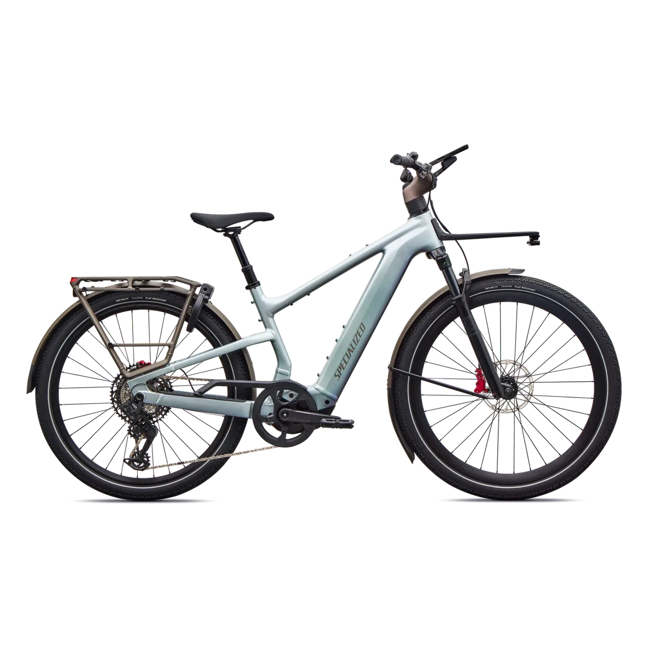 SPECIALIZED Turbo Vado 3 6.0 Ebike - GLOSS AGAVE GREY / BLACK PEARL - Image 8
