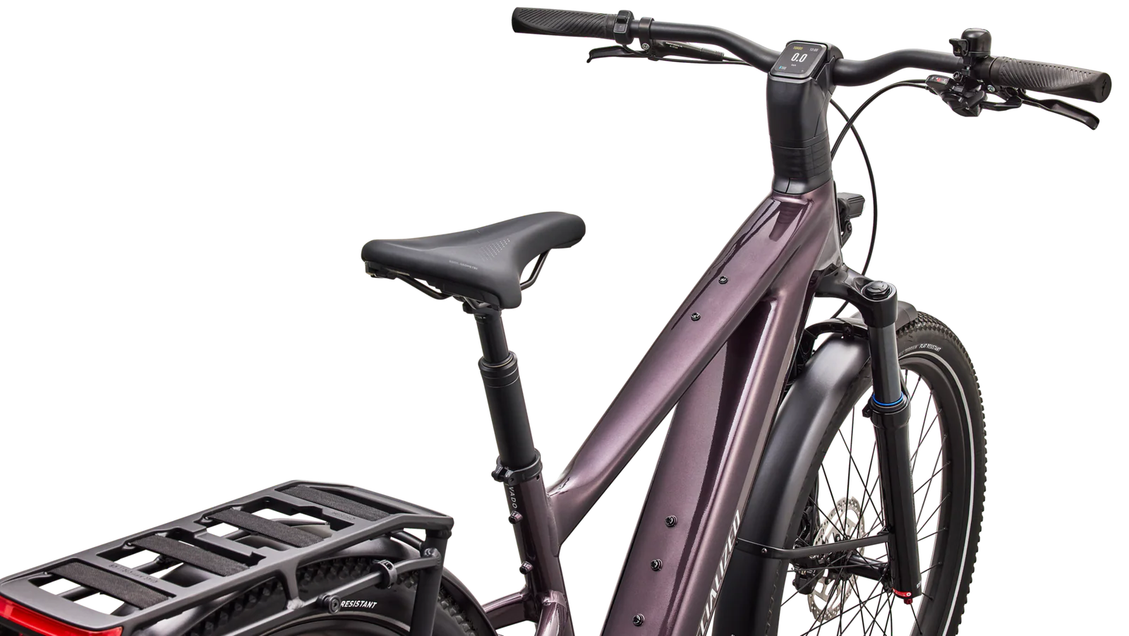 SPECIALIZED Turbo Vado 3 EVO 4.0 Ebike - GLOSS NEBULA METALLIC / SILVER DUST - Image 4