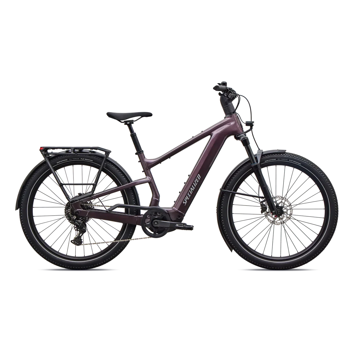 SPECIALIZED Turbo Vado 3 EVO 4.0 Ebike - GLOSS NEBULA METALLIC / SILVER DUST - Image 8