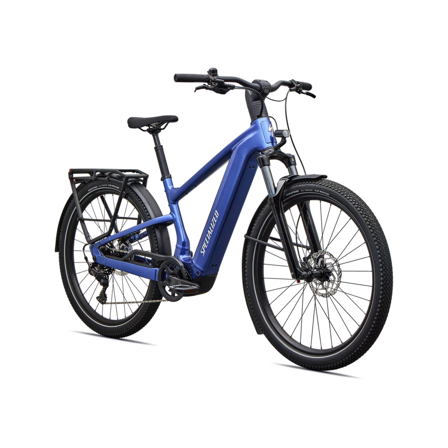SPECIALIZED Turbo Vado 3 EVO 4.0 Ebike - GLOSS PACIFIC BLUE / DUNE WHITE - Image 2
