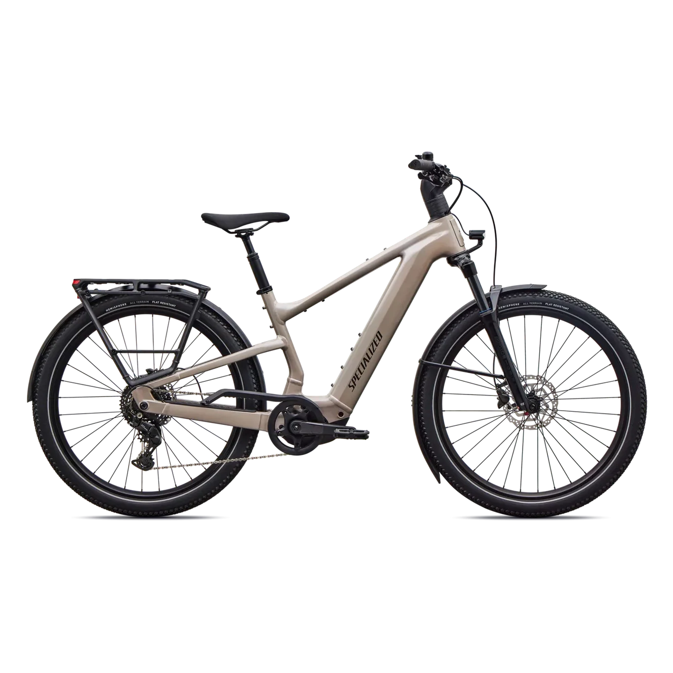 SPECIALIZED Turbo Vado 3 EVO 4.0 Ebike - GLOSS SANDSTONE METALLIC / WARM SMOKE METALLIC - Image 8