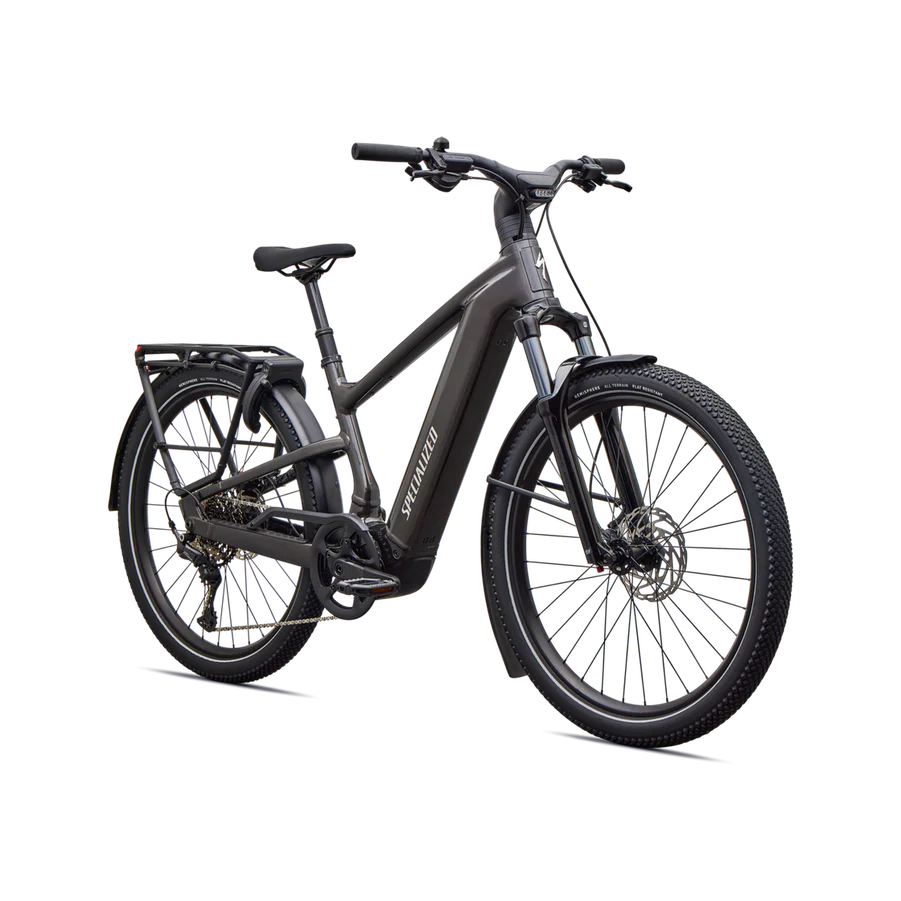 SPECIALIZED Turbo Vado 3 EVO 5.0 Ebike - GLOSS METALLIC OBSIDIAN / DOLOMITE METALLIC - Image 2