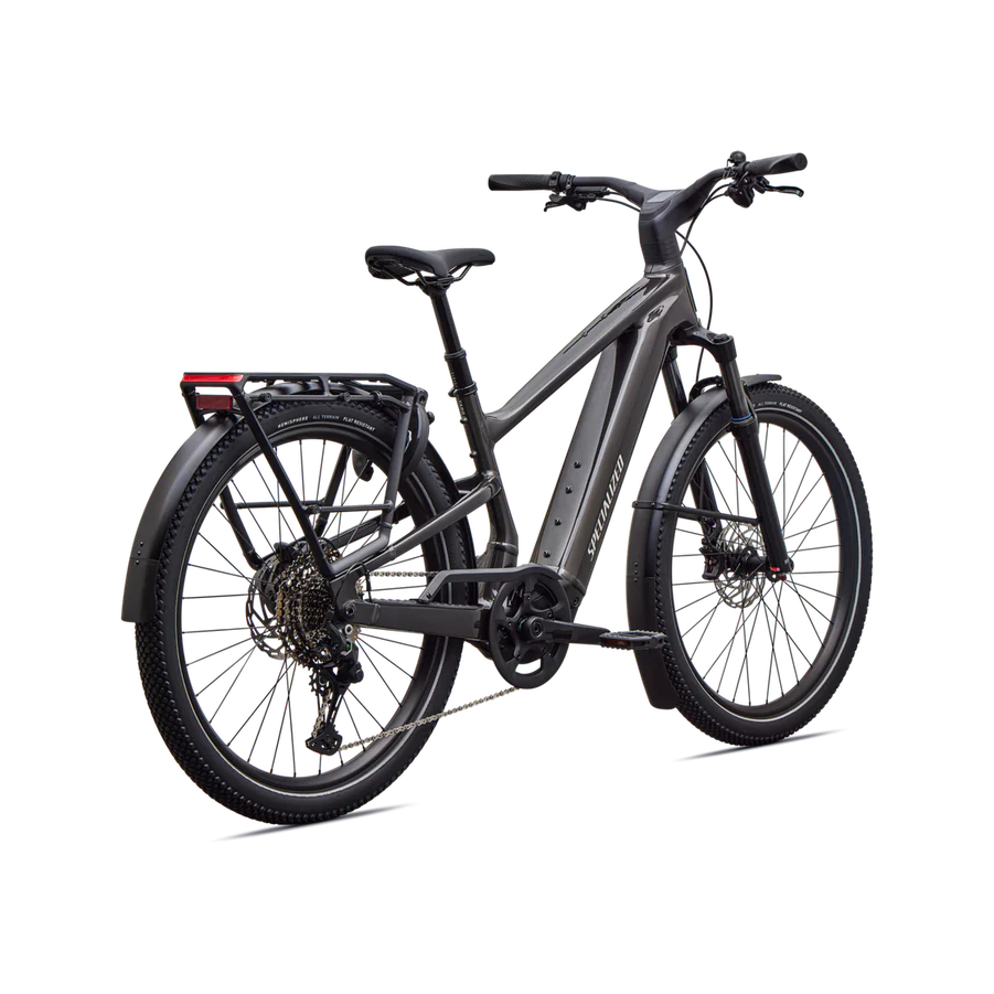 SPECIALIZED Turbo Vado 3 EVO 5.0 Ebike - GLOSS METALLIC OBSIDIAN / DOLOMITE METALLIC - Image 3