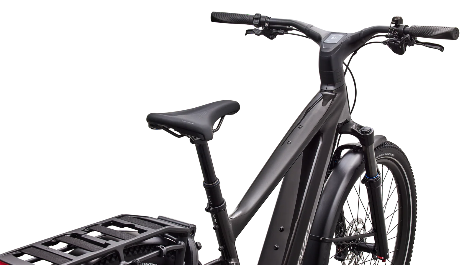 SPECIALIZED Turbo Vado 3 EVO 5.0 Ebike - GLOSS METALLIC OBSIDIAN / DOLOMITE METALLIC - Image 4