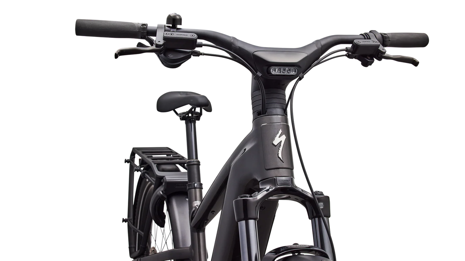 SPECIALIZED Turbo Vado 3 EVO 5.0 Ebike - GLOSS METALLIC OBSIDIAN / DOLOMITE METALLIC - Image 5
