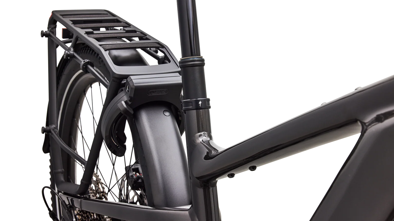 SPECIALIZED Turbo Vado 3 EVO 5.0 Ebike - GLOSS METALLIC OBSIDIAN / DOLOMITE METALLIC - Image 6