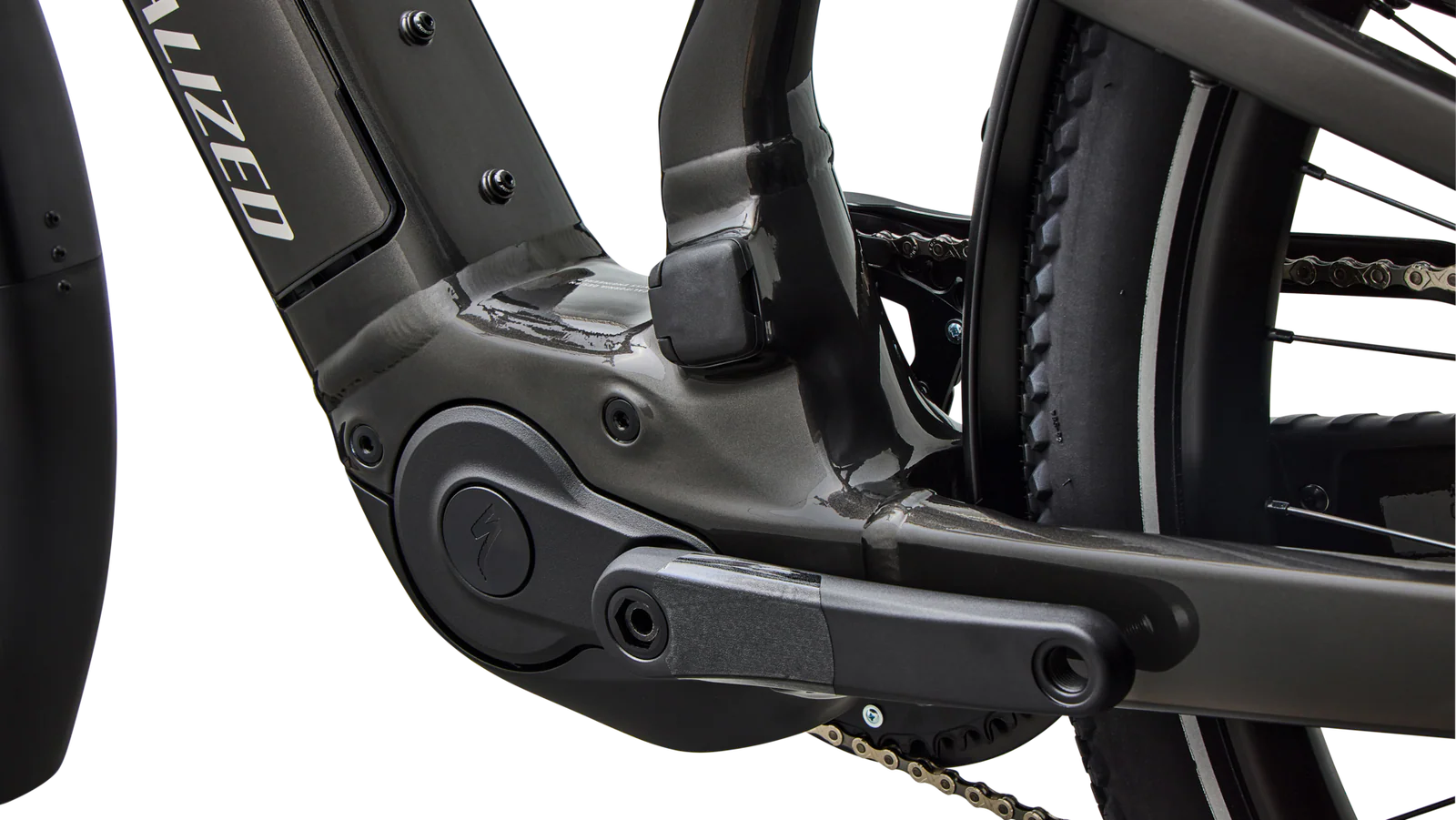 SPECIALIZED Turbo Vado 3 EVO 5.0 Ebike - GLOSS METALLIC OBSIDIAN / DOLOMITE METALLIC - Image 7