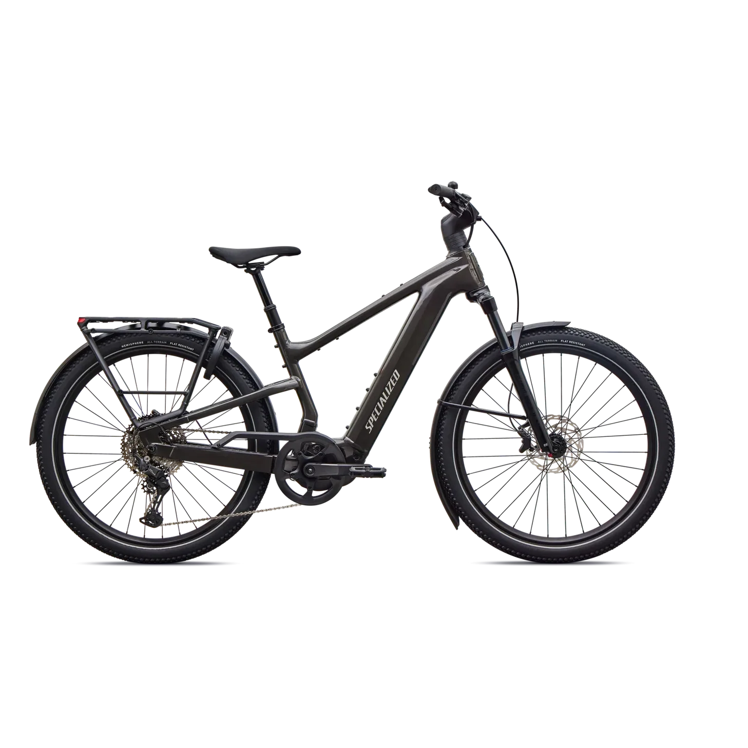 SPECIALIZED Turbo Vado 3 EVO 5.0 Ebike - GLOSS METALLIC OBSIDIAN / DOLOMITE METALLIC - Image 8