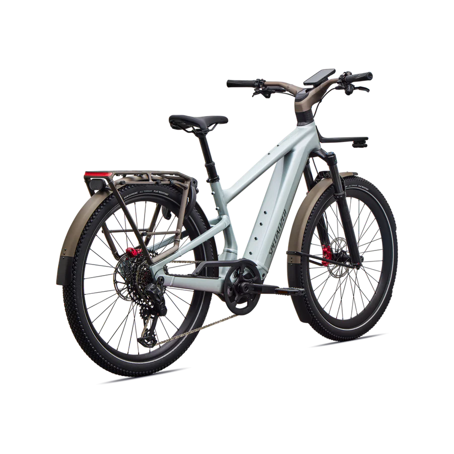 SPECIALIZED Turbo Vado 3 EVO 6.0 Ebike - GLOSS AGAVE GREY / BLACK PEARL - Image 3